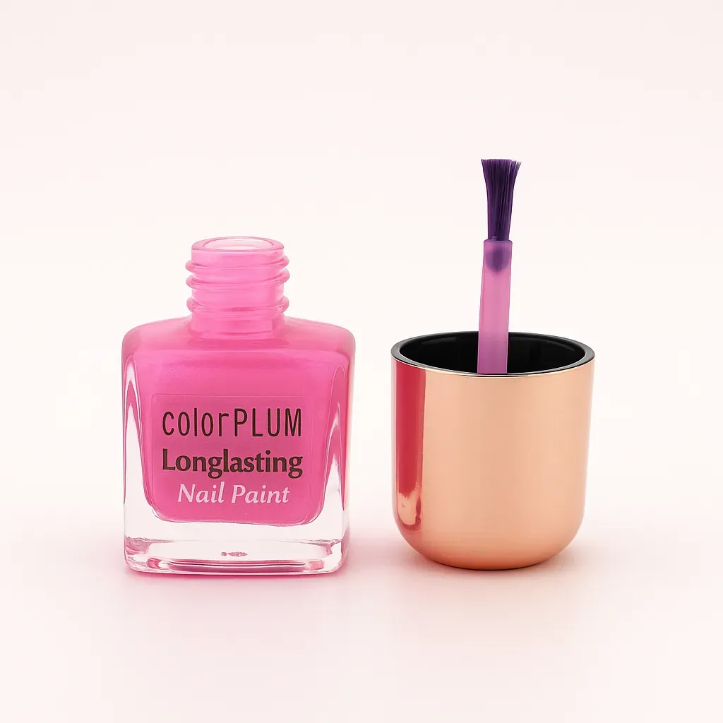 Color Plum Candy Pink Longlasting Nail Paint – 9ml