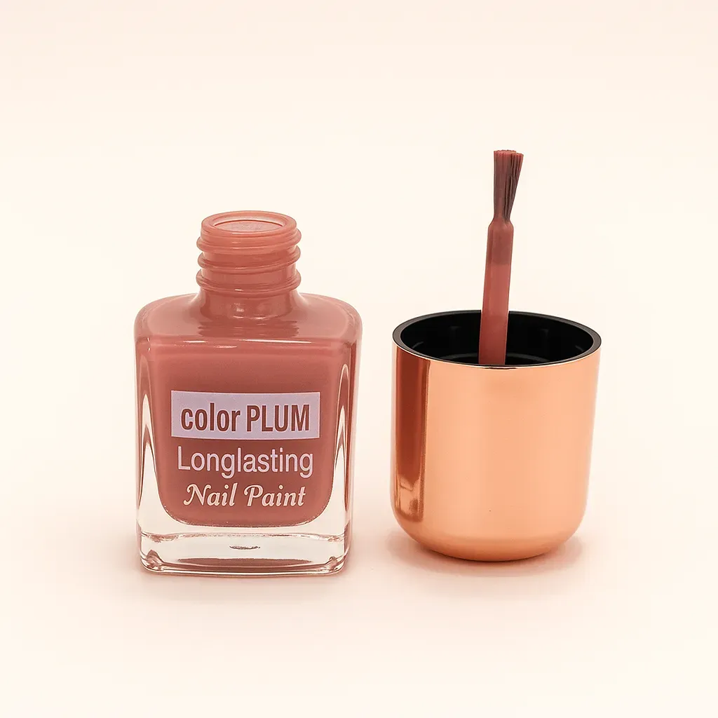Color Plum Dusty Rose Longlasting Nail Paint
