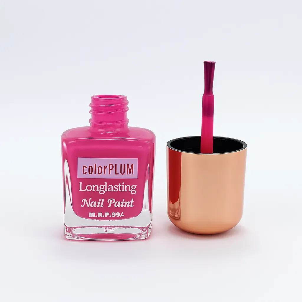 Color Plum Bubblegum Pink Longlasting Nail Paint – 9ml