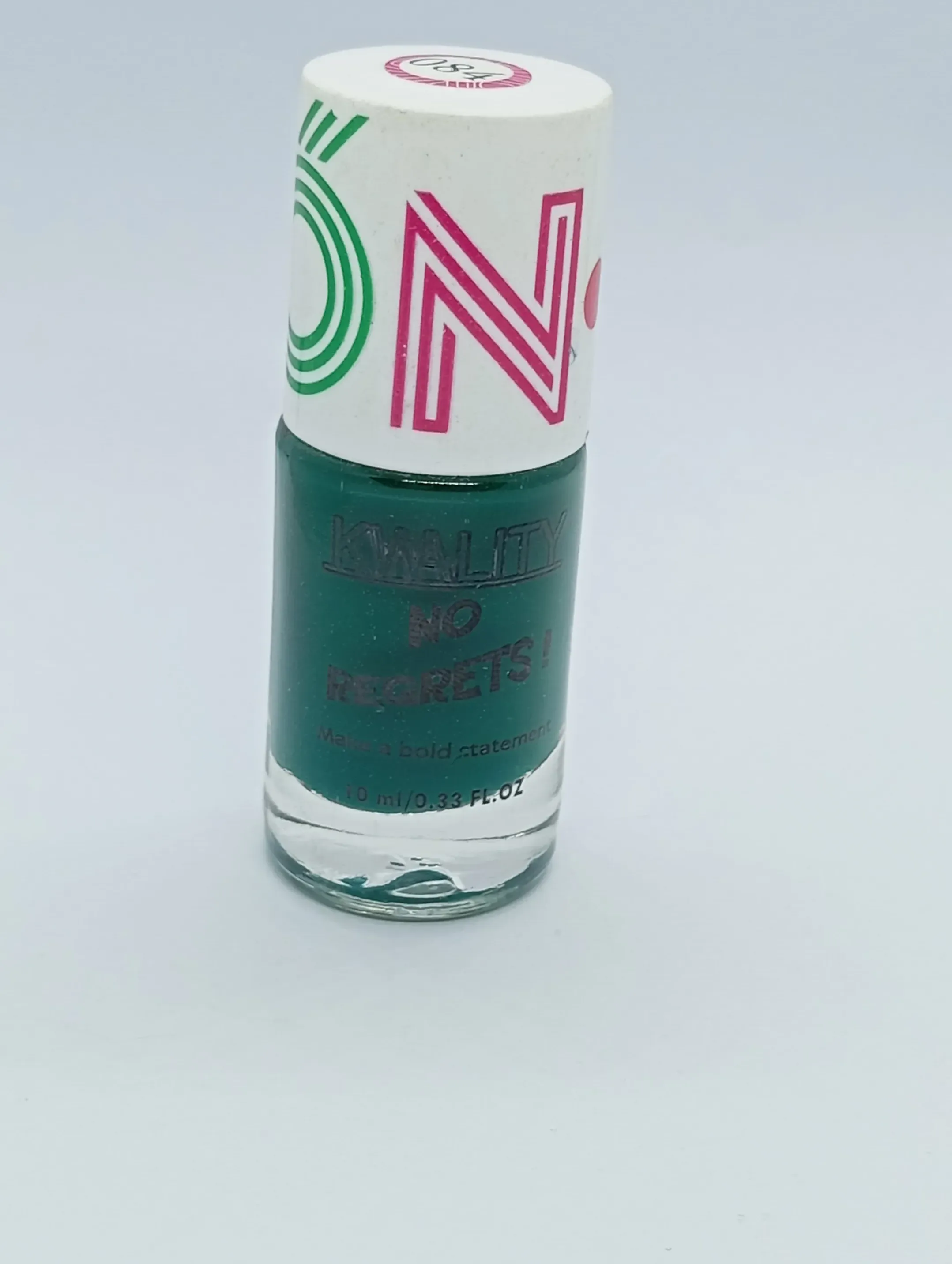 KWALITY No Regrets! Dark Green Nail Polish | Bold Glossy Finish | 10ml