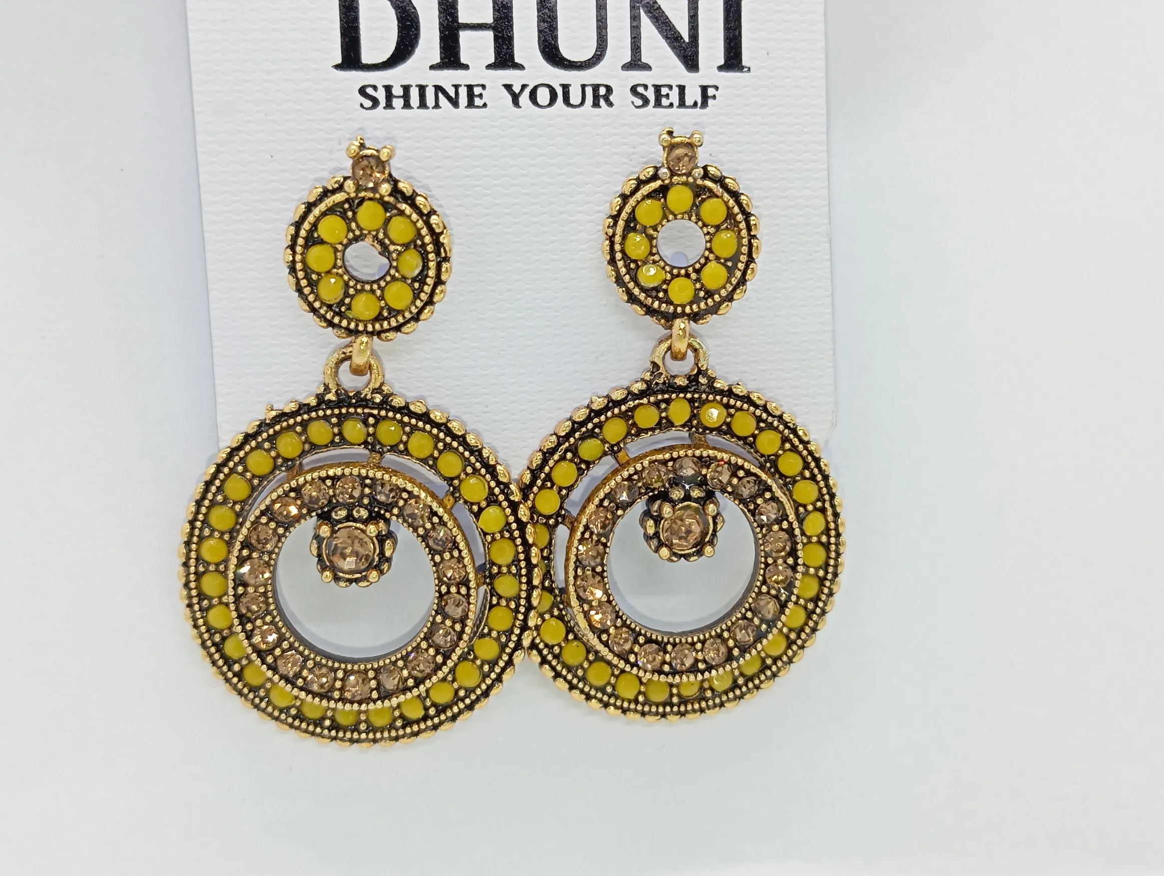 Dhunki Circular Earrings