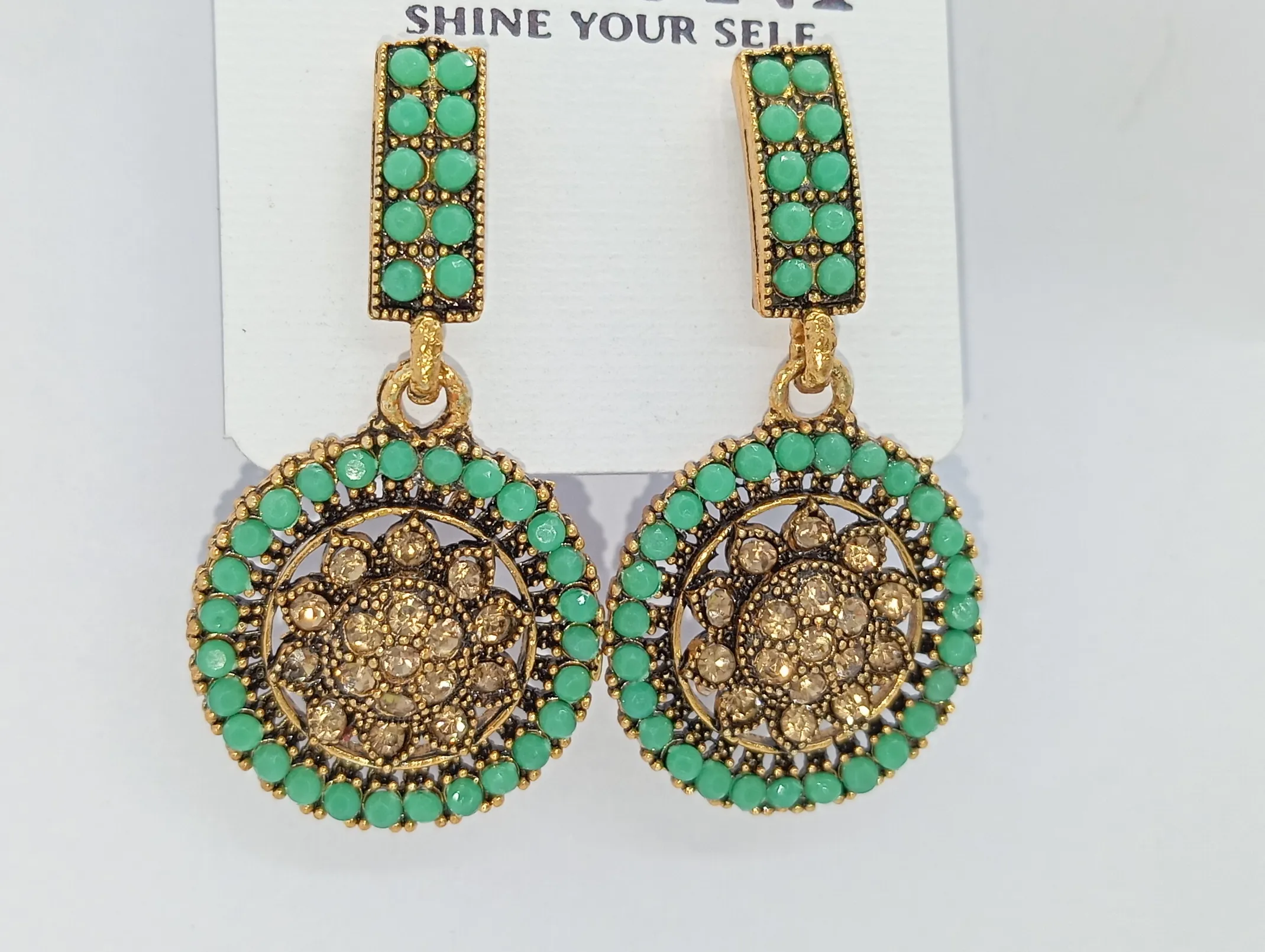 Vintage Style Dangle Earrings