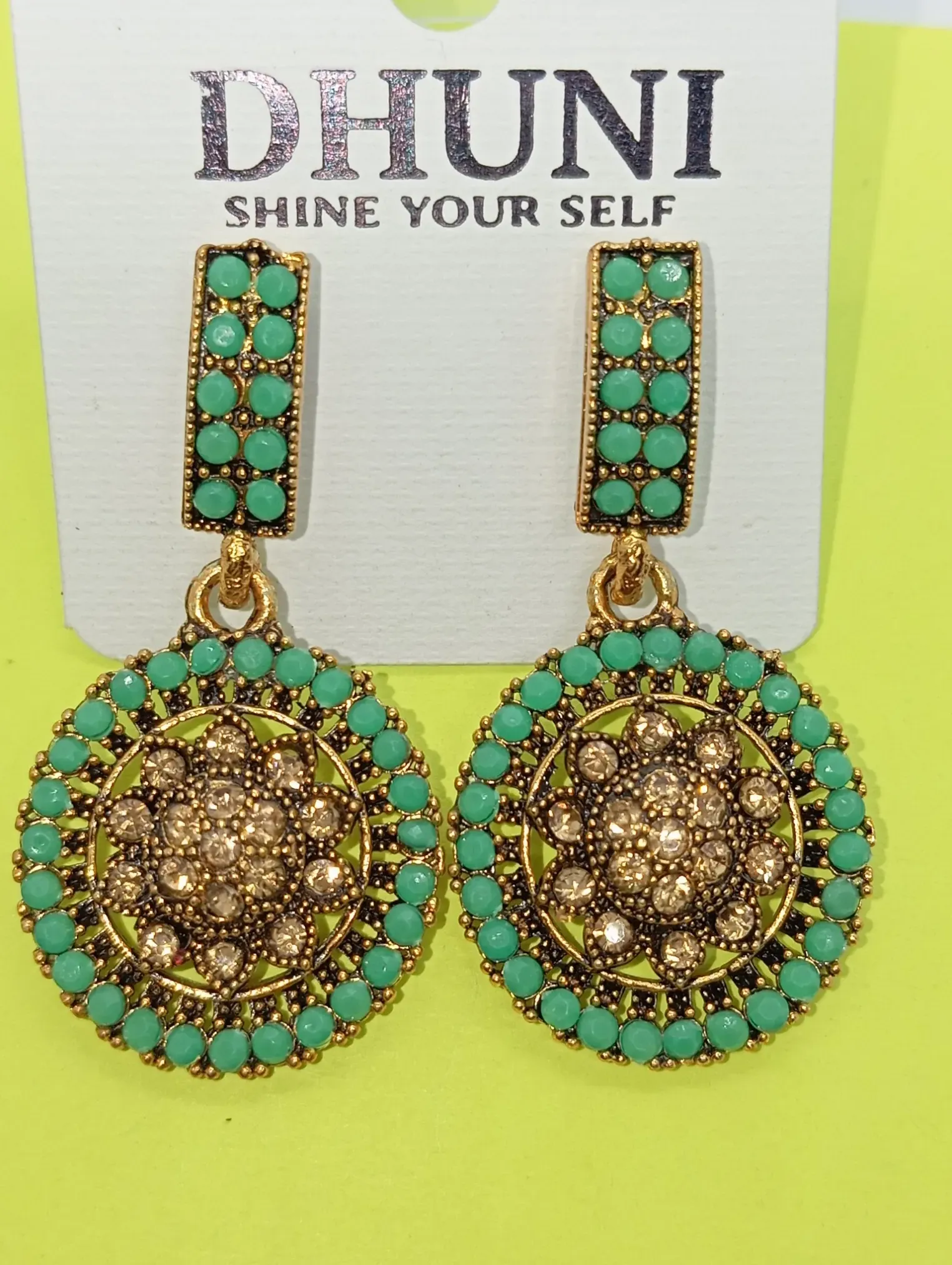 Vintage Style Dangle Earrings