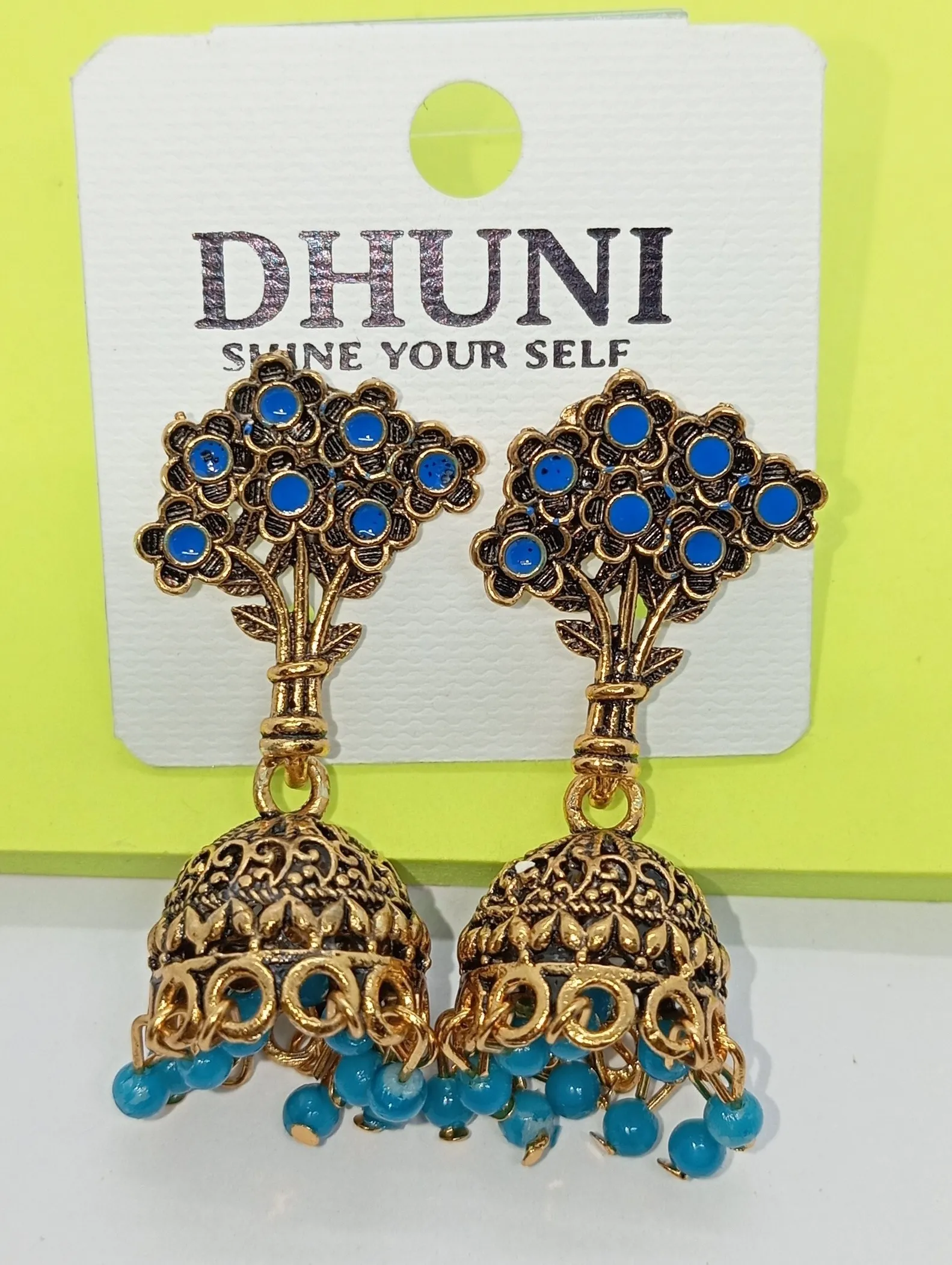 Dhuni Jhumka Earrings