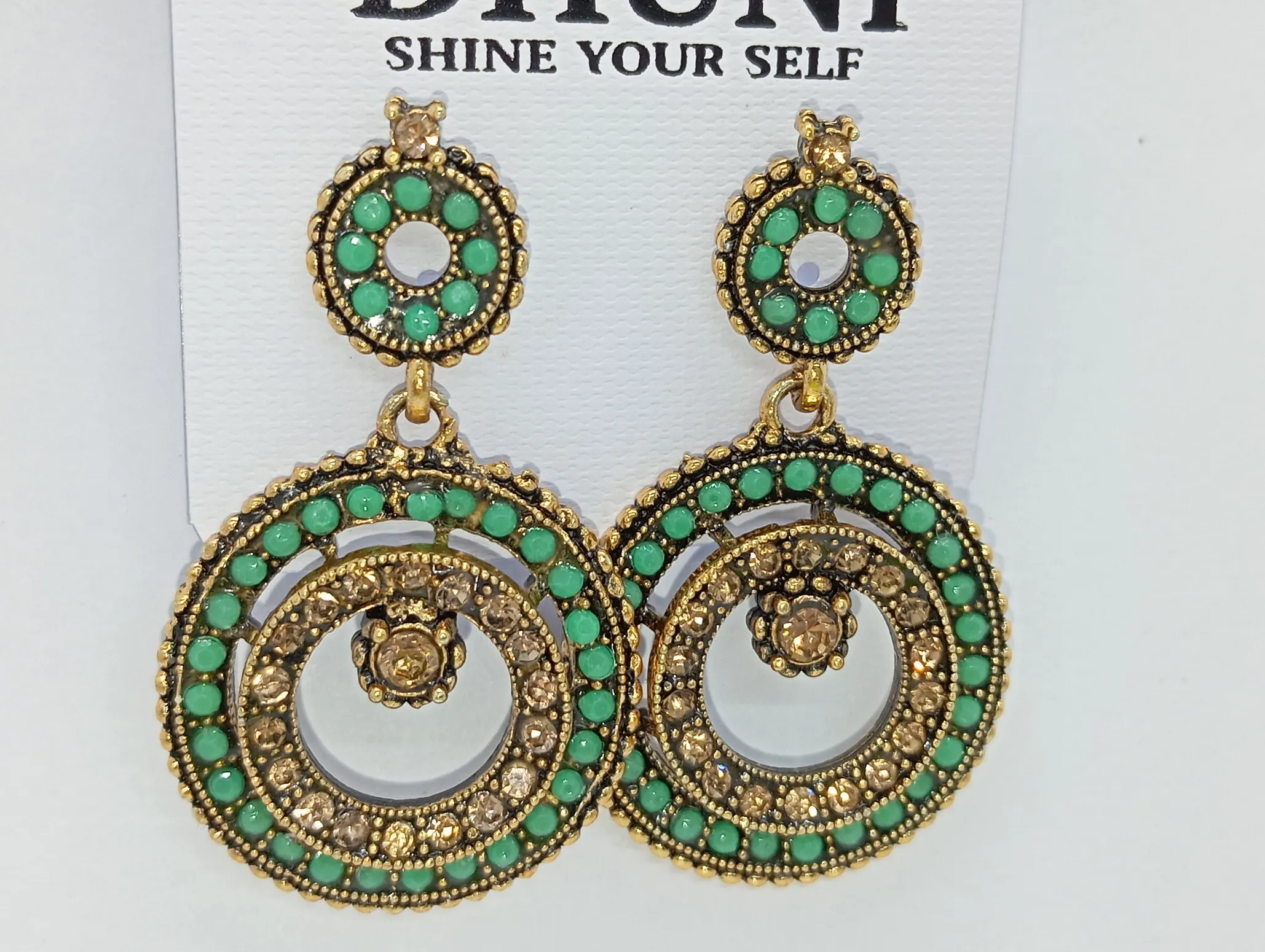 Dhuni Circular Earrings