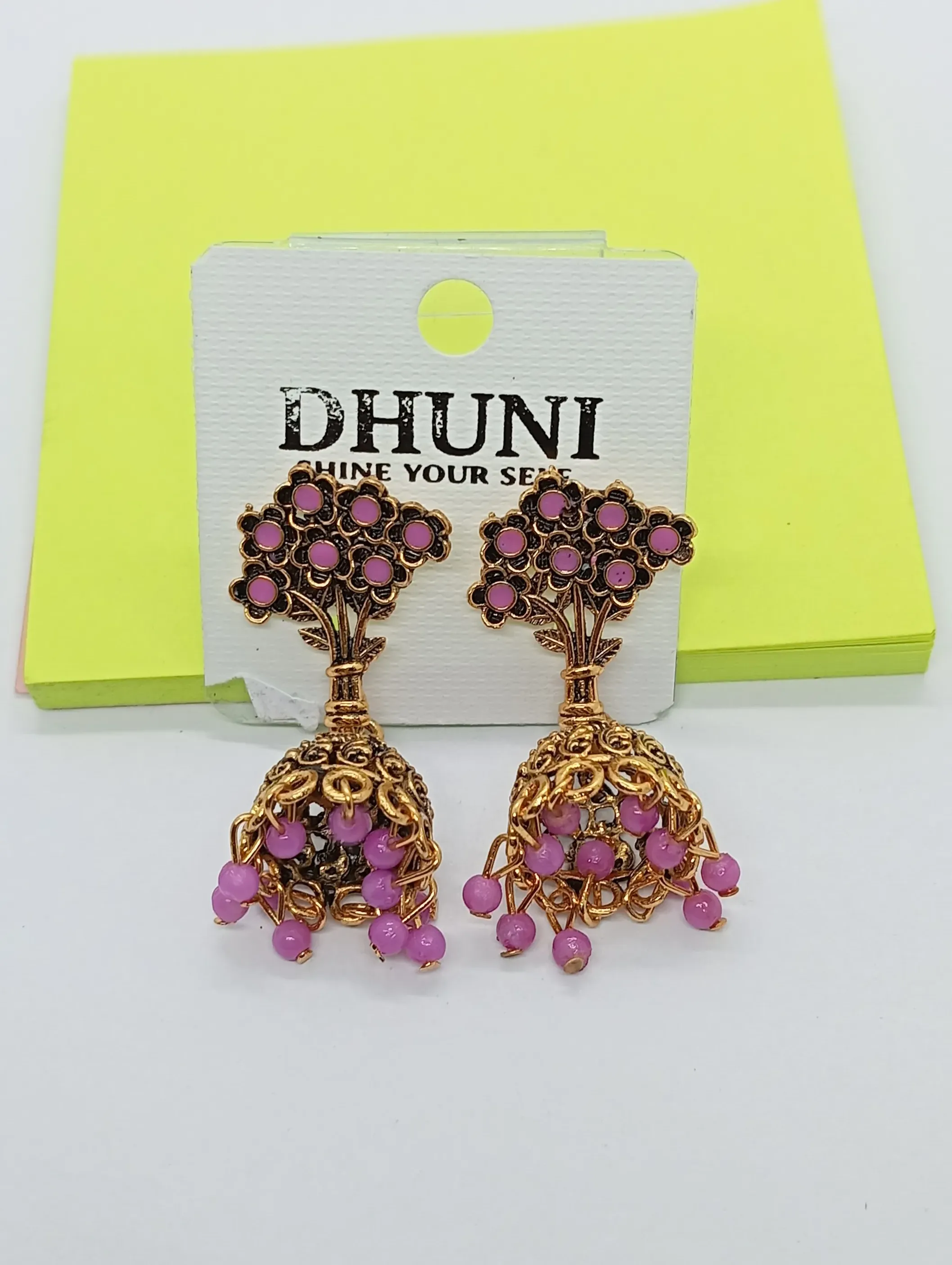 Dhuni Jhumka Earrings