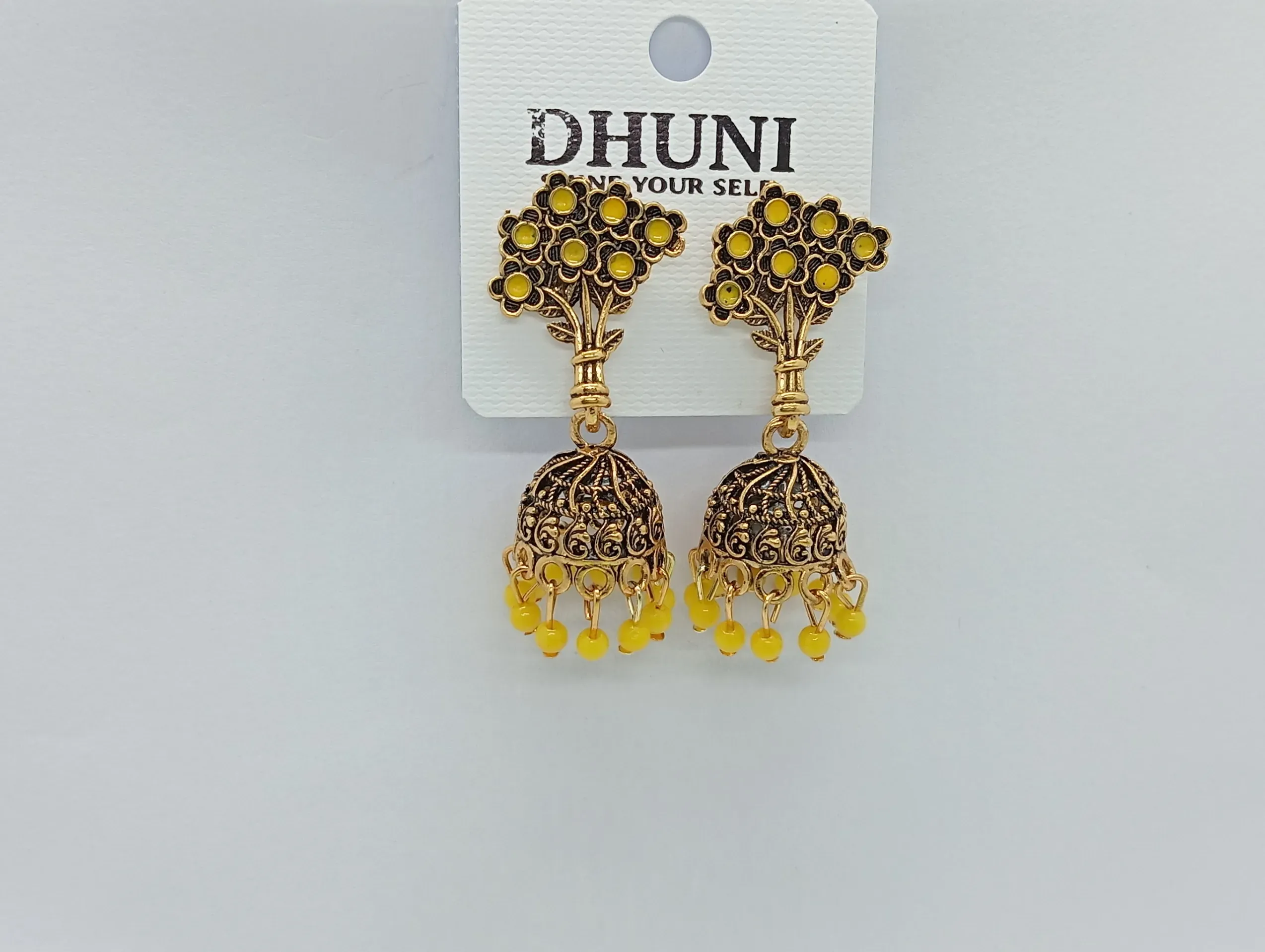 Dhuni Jhumka Earrings