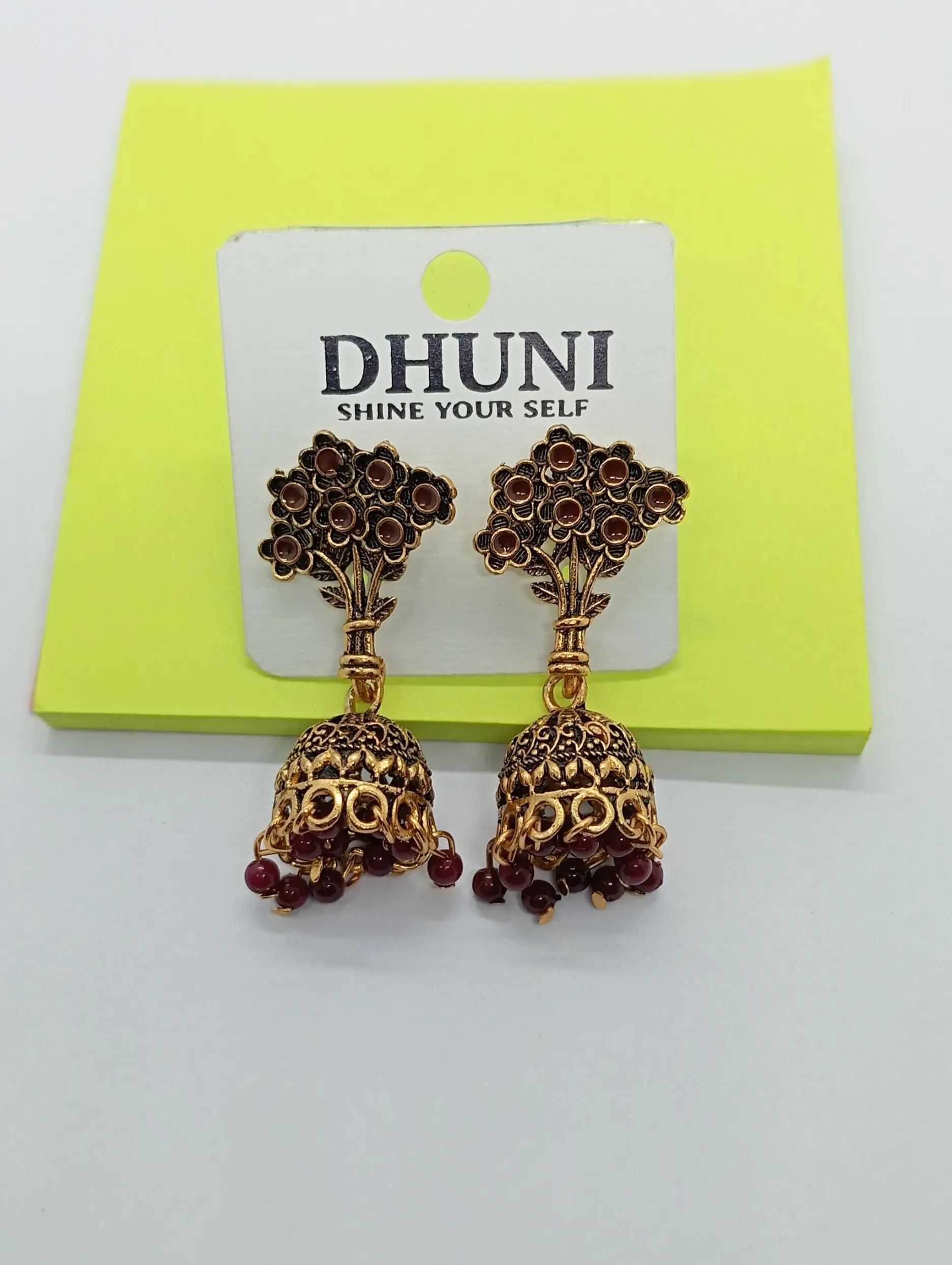 Dhuni Jhumka Earrings
