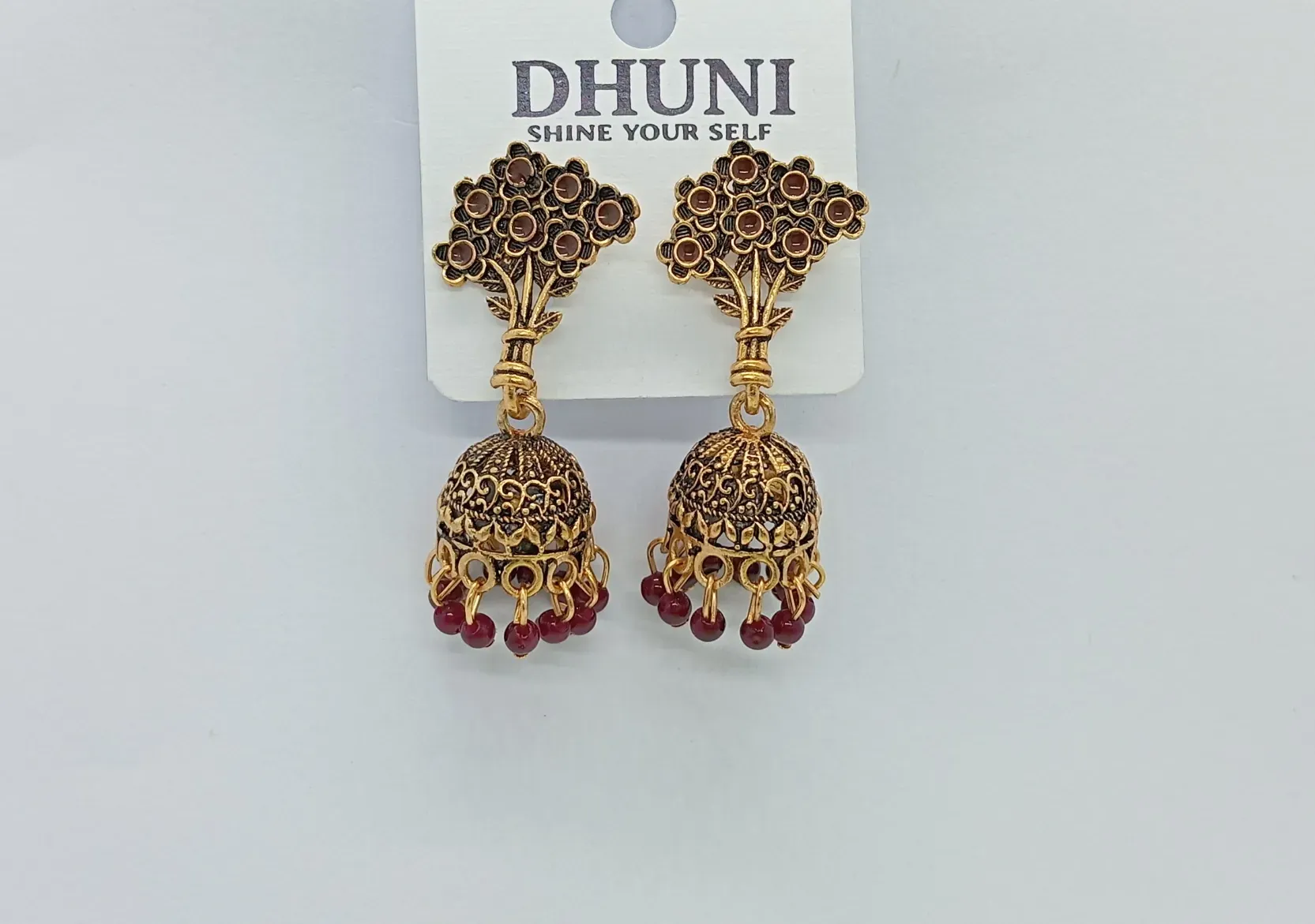 Dhuni Jhumka Earrings