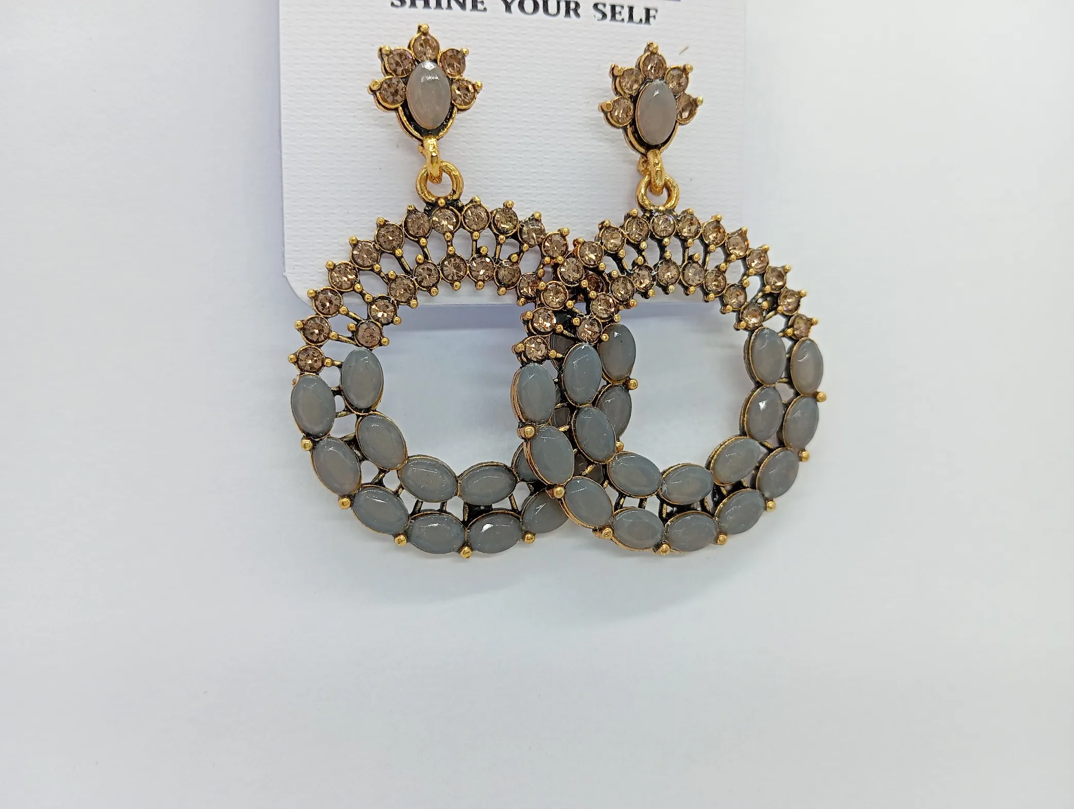 Dhuni Stone Studded Earrings