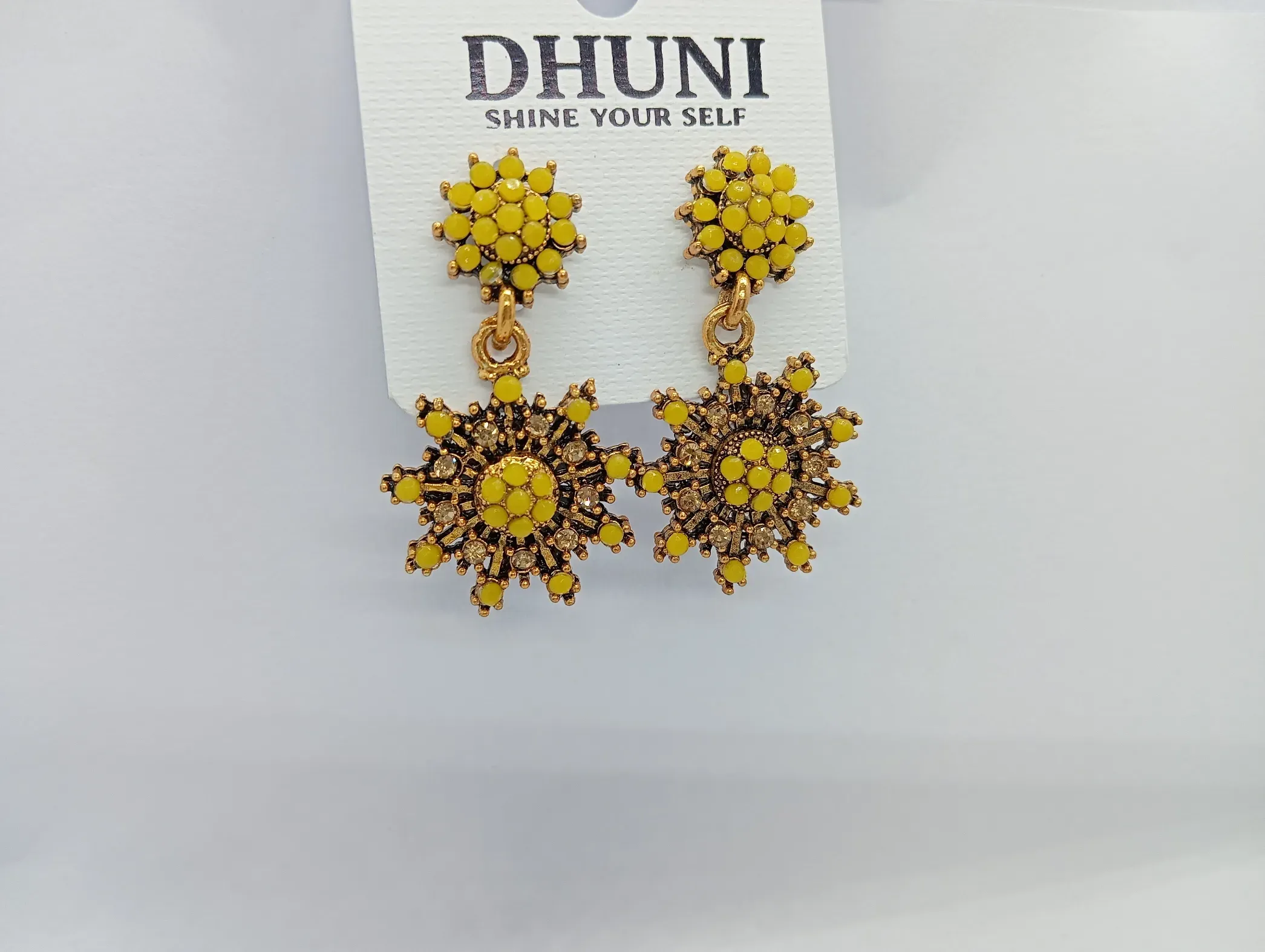 Floral Drop Earrings