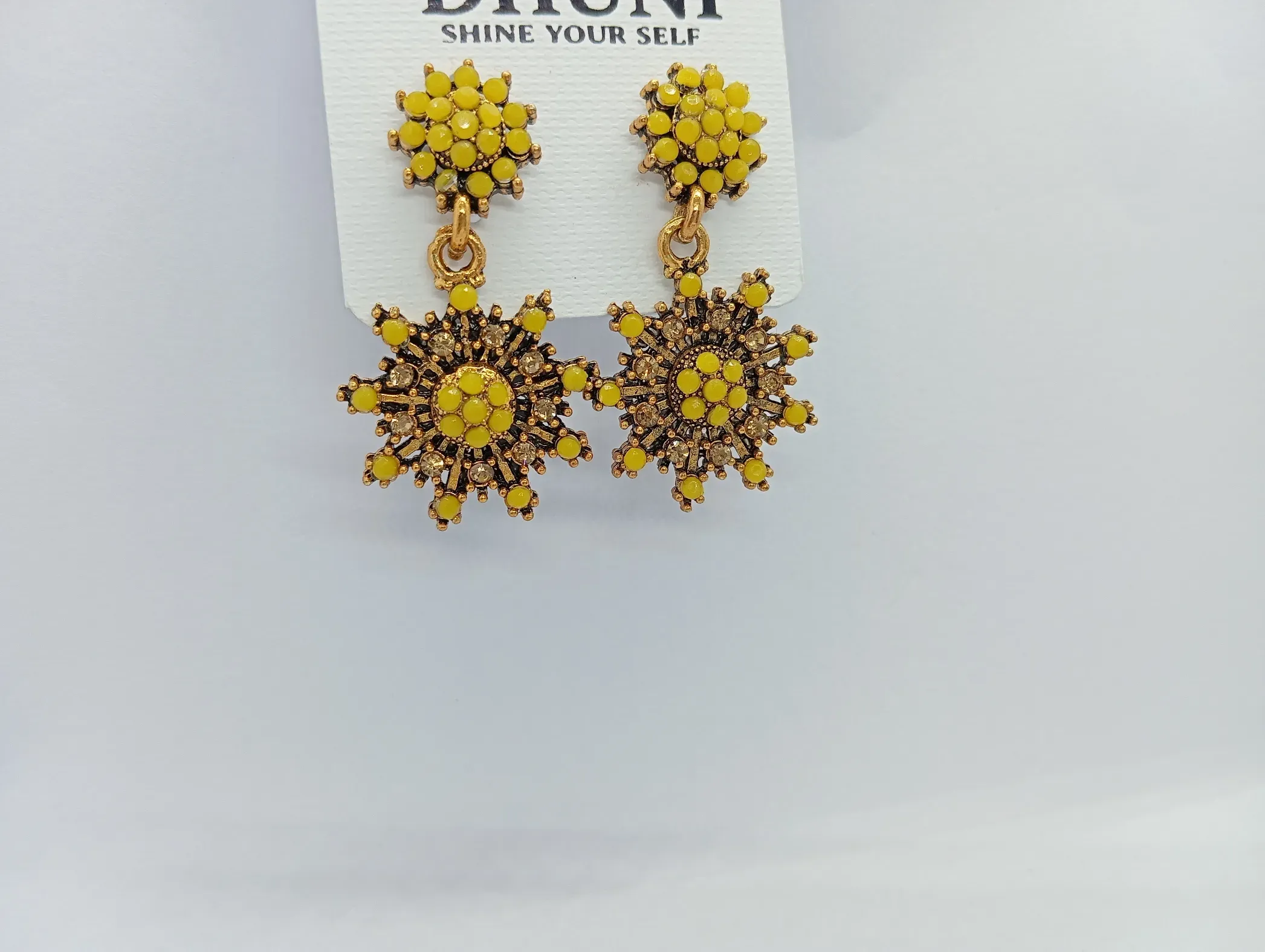 Floral Drop Earrings