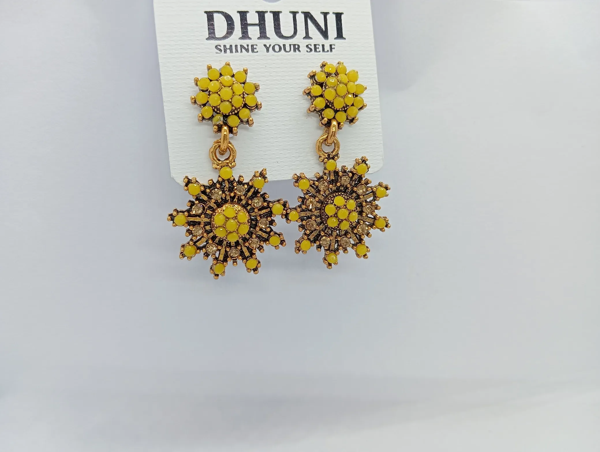 Floral Drop Earrings