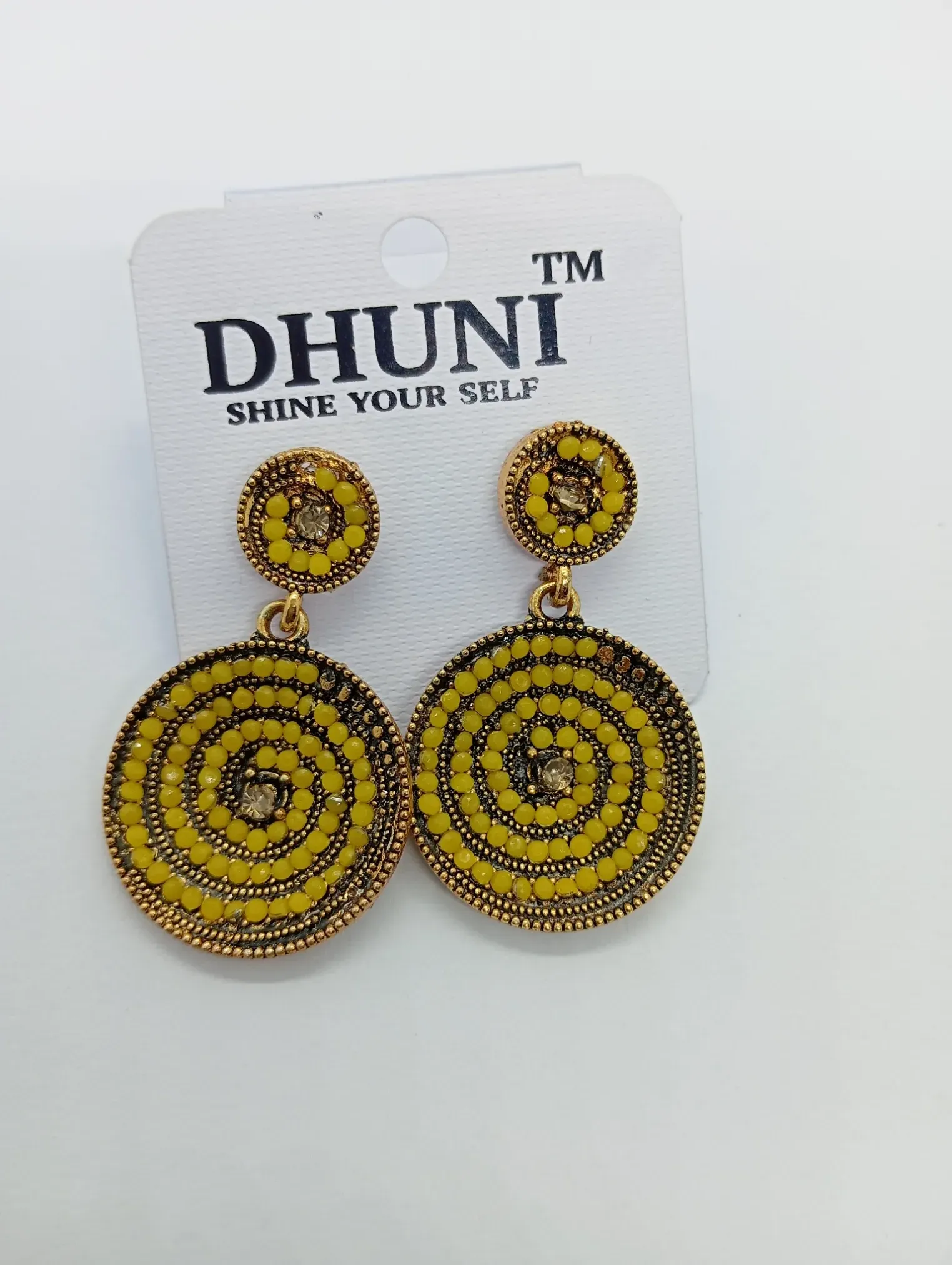 Dhuni Beaded Drop Earrings