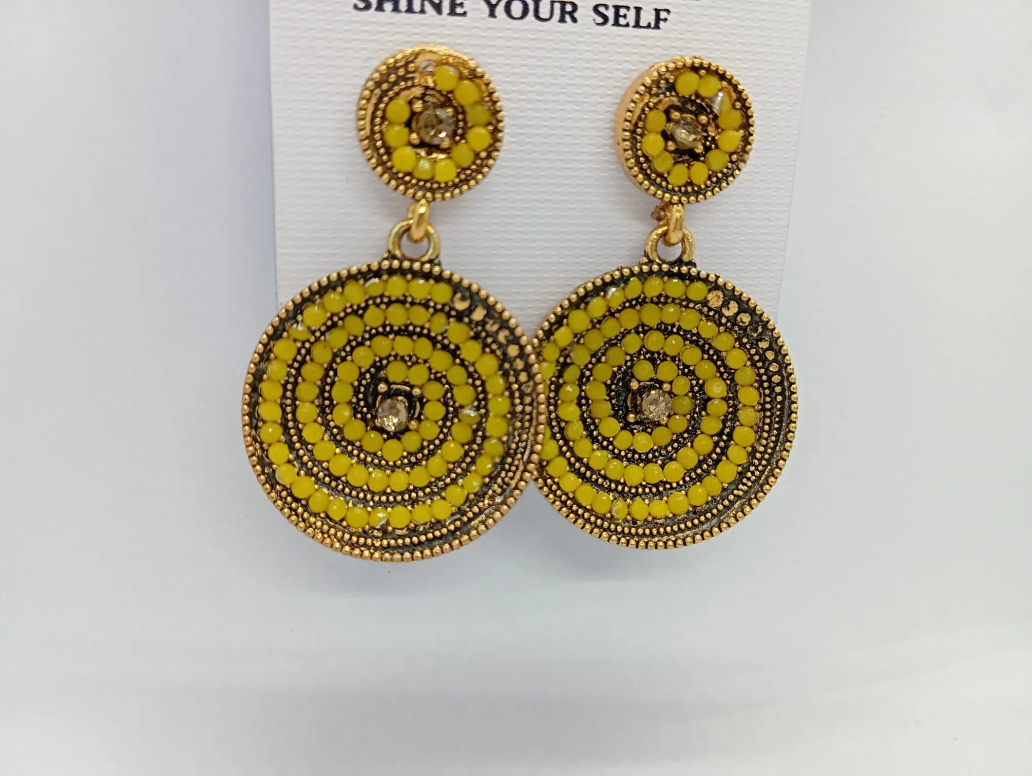 Dhuni Beaded Drop Earrings