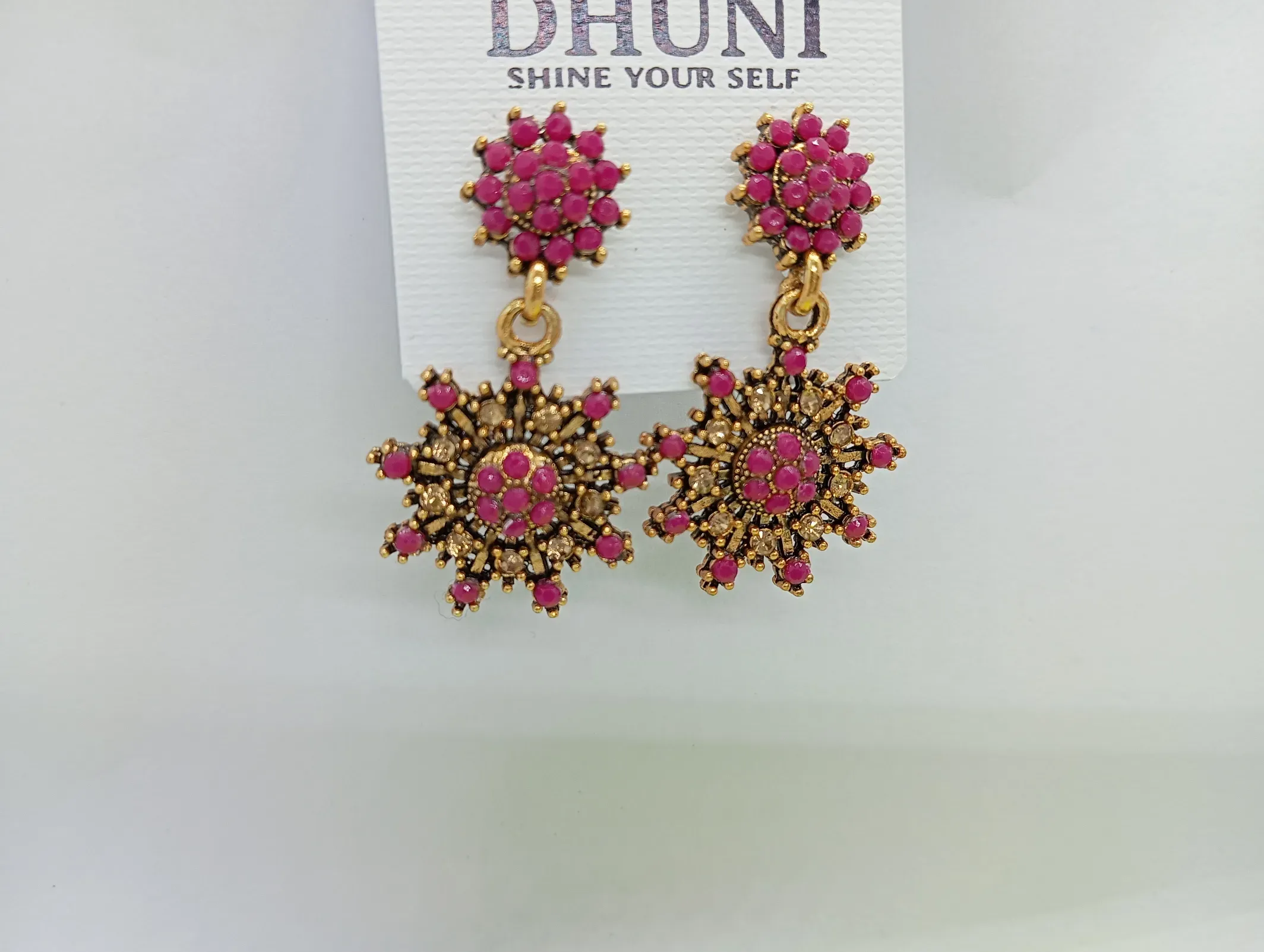 Floral Drop Earrings