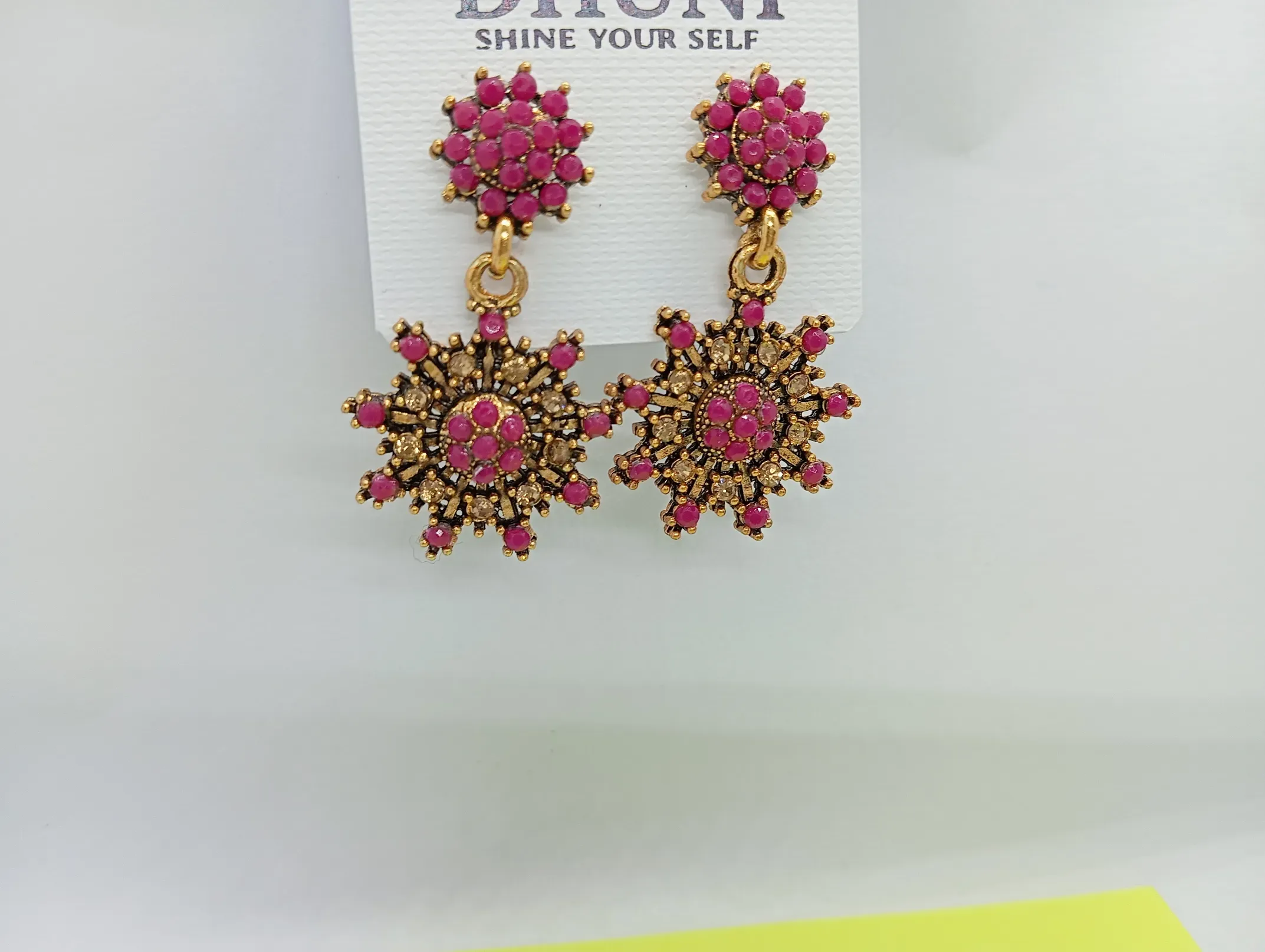Floral Drop Earrings