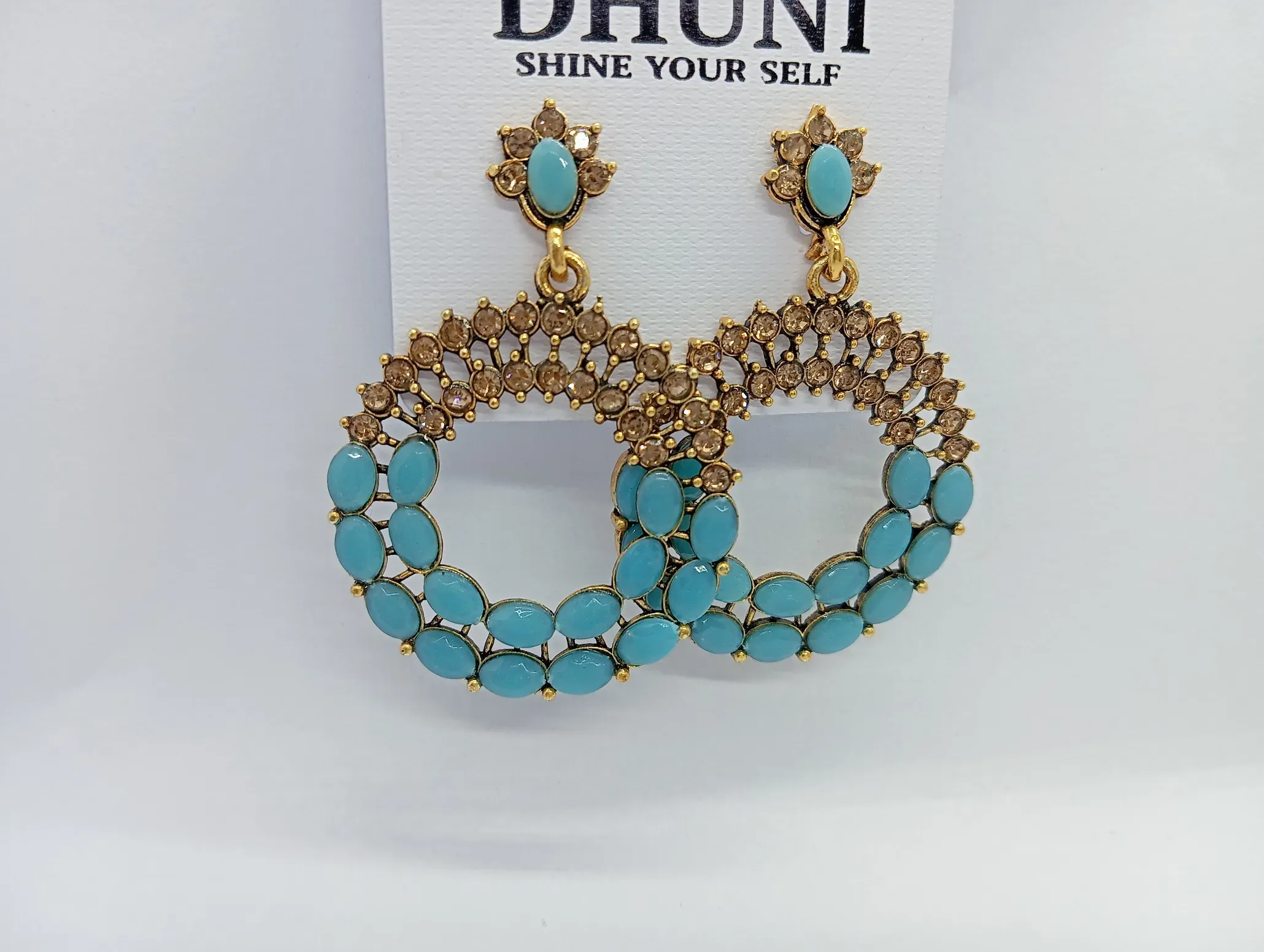 Dhuni Stone Studded Earrings