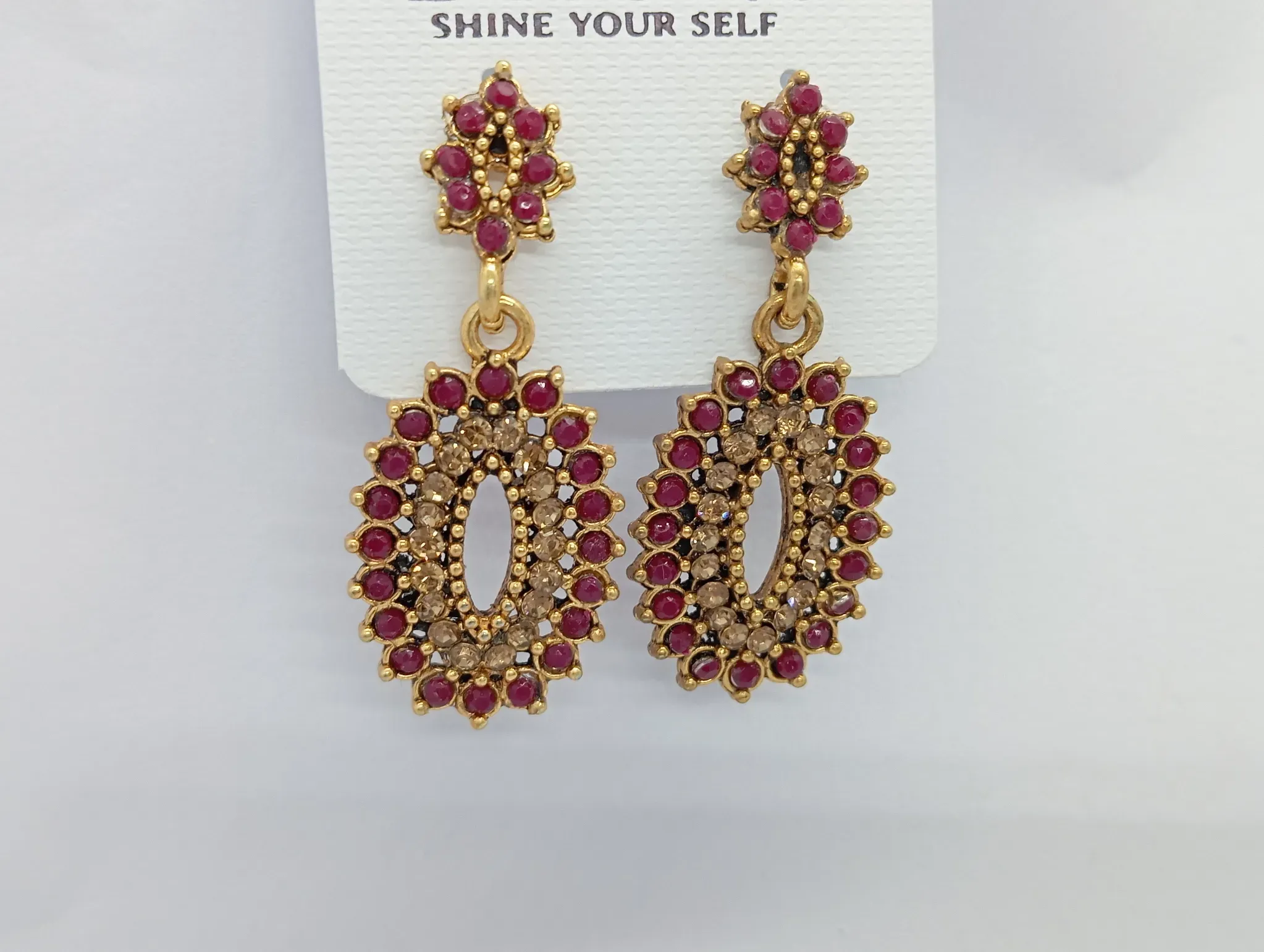 Dhuni Stone Studded Earrings