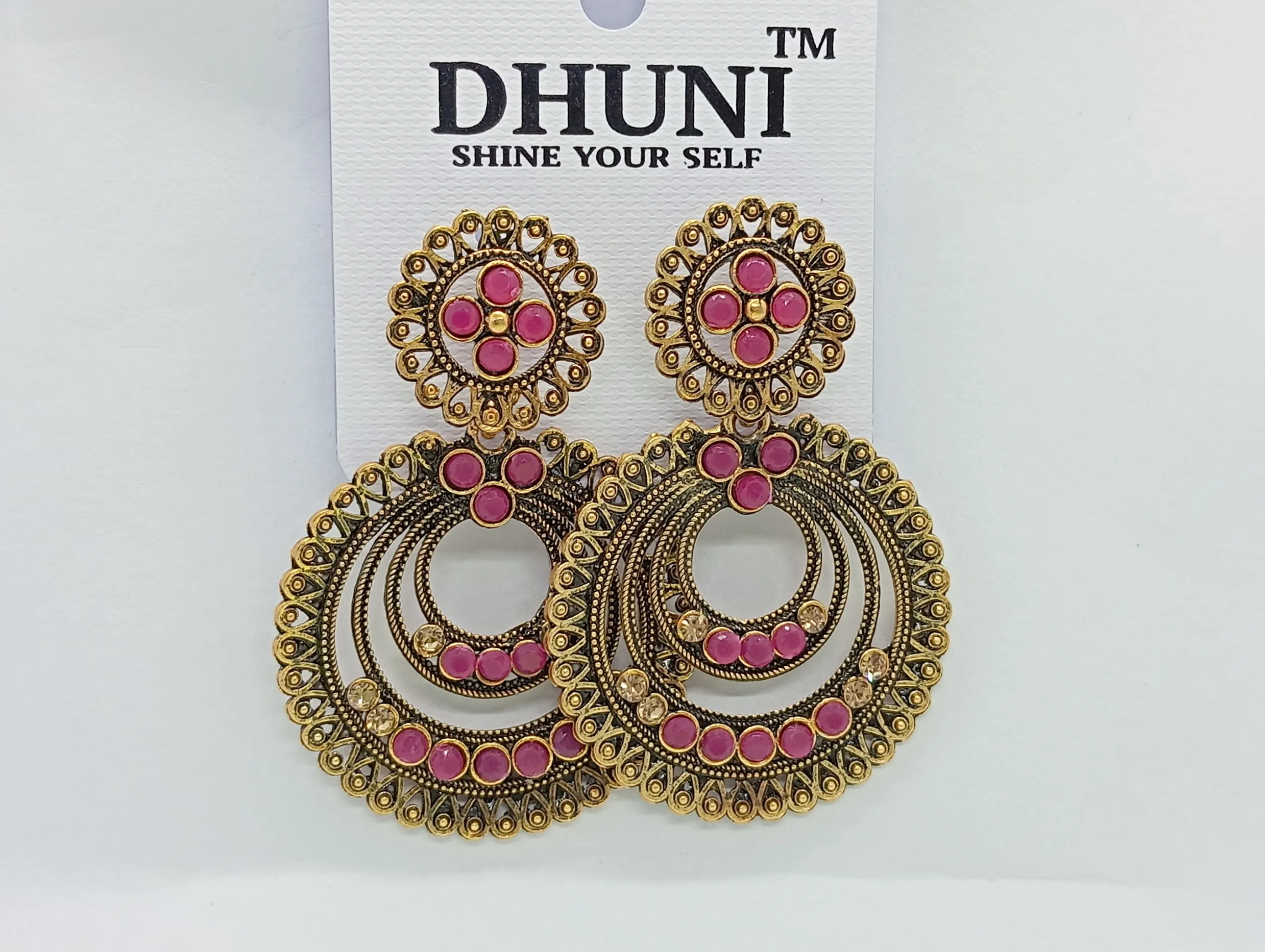 Dhuni Ethnic Jhumka Earrings