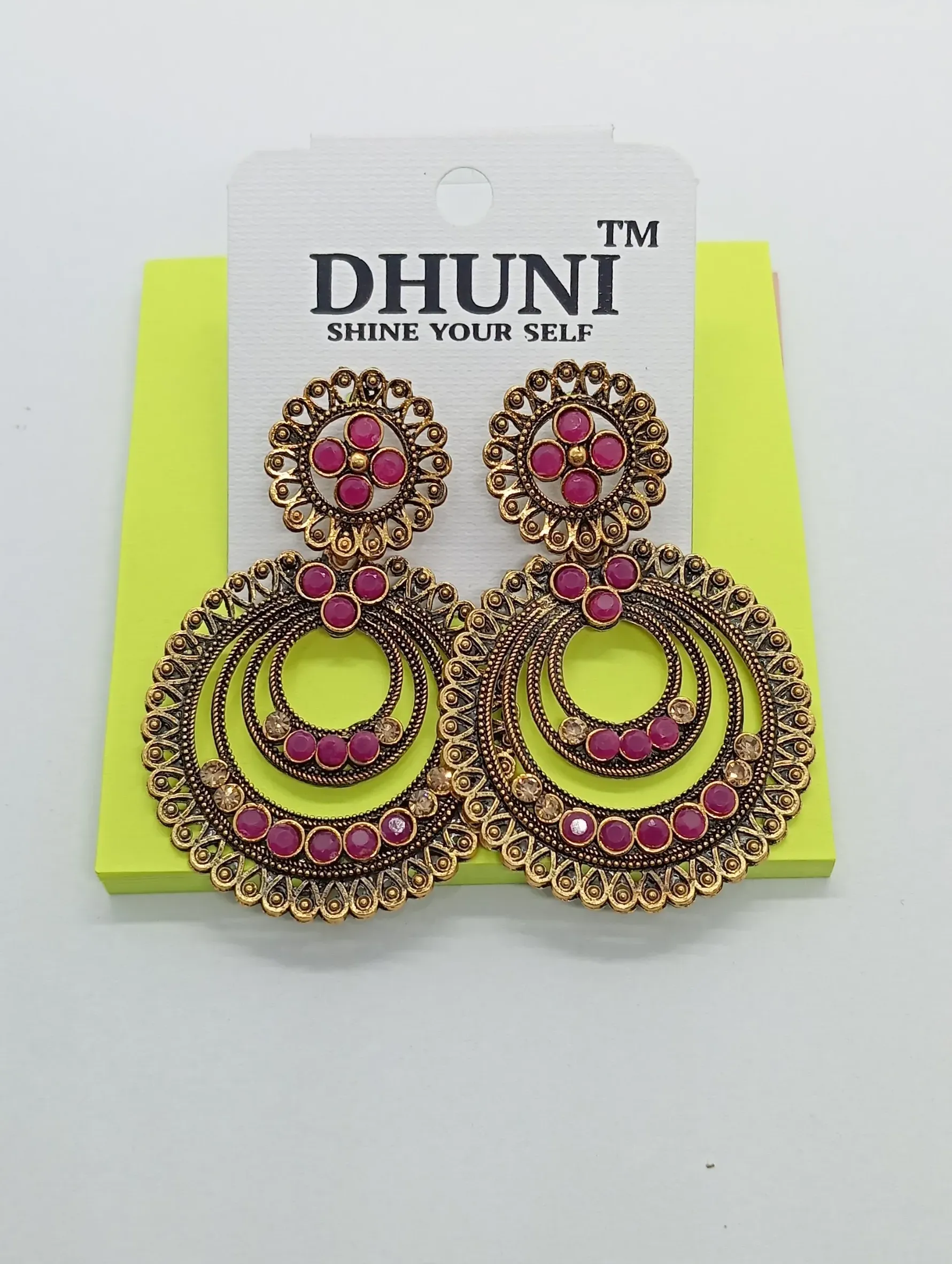 Dhuni Ethnic Jhumka Earrings