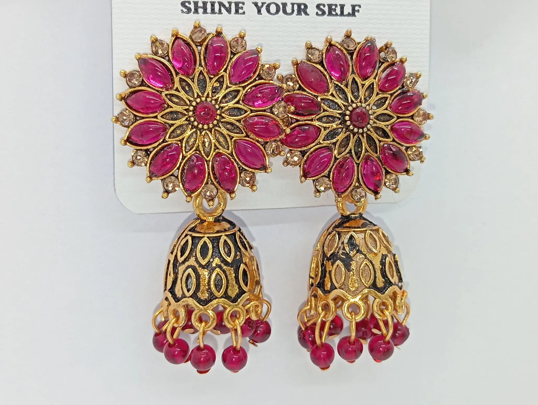 Dhuni Jhumka Earrings