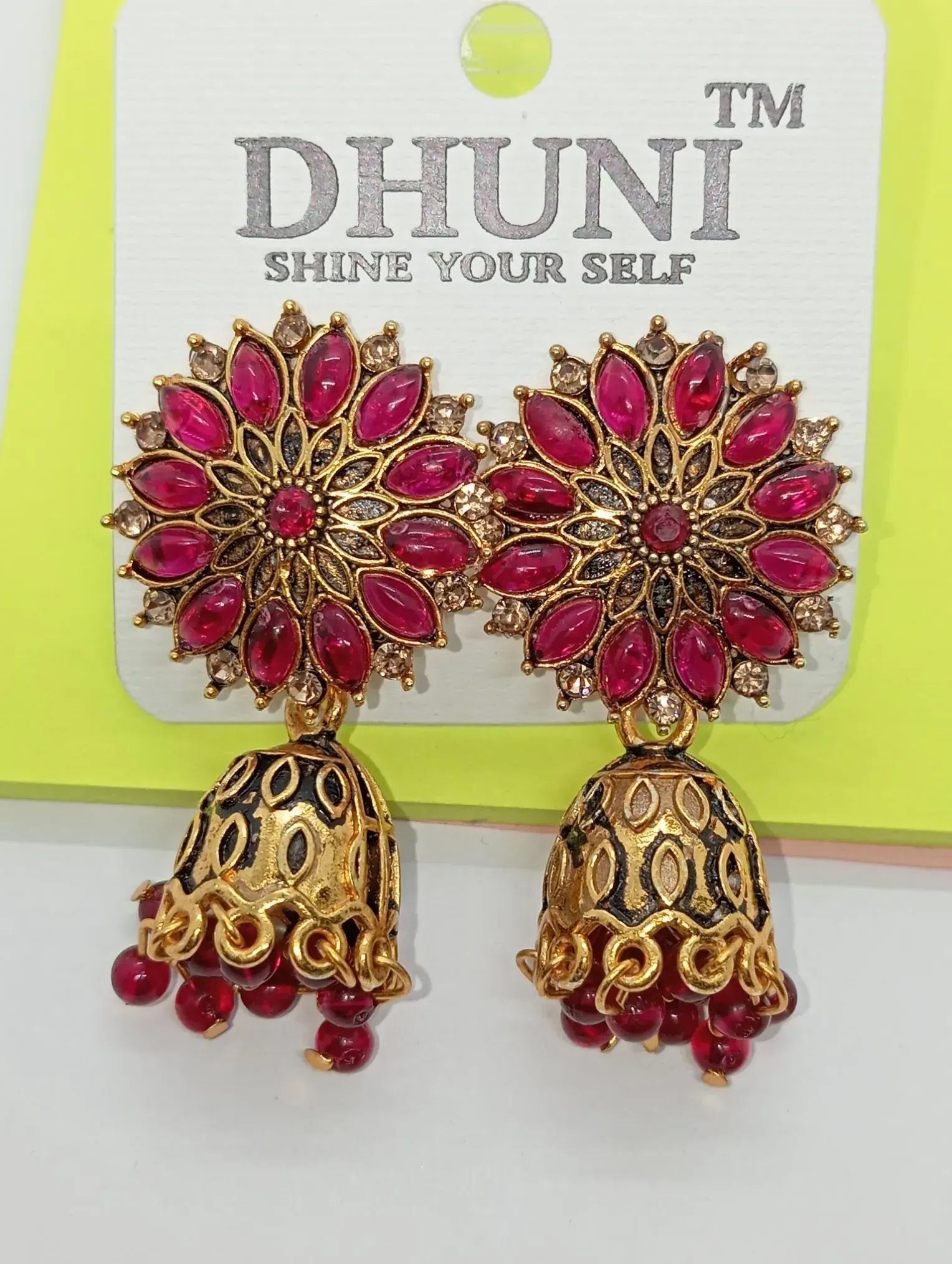 Dhuni Jhumka Earrings