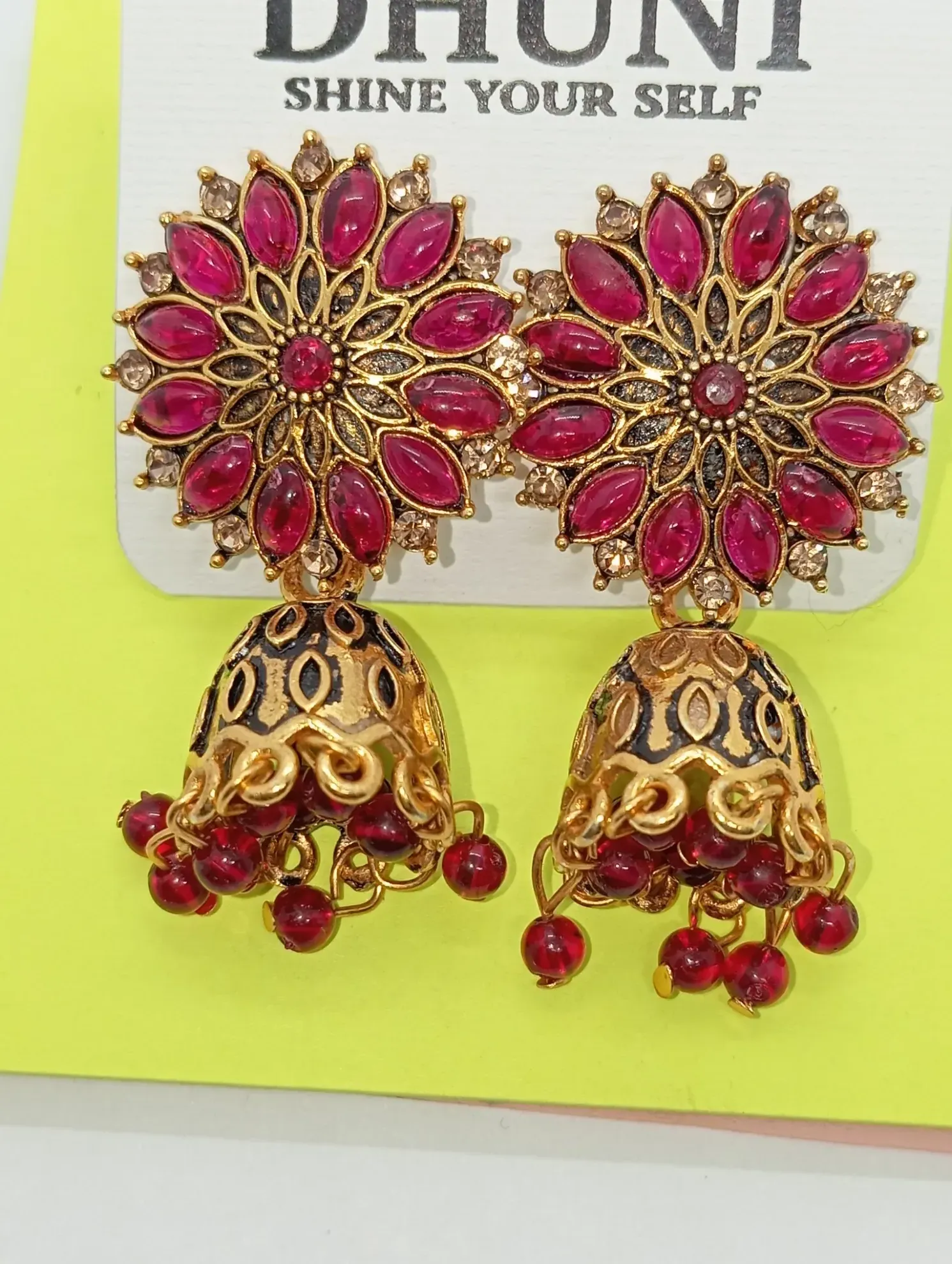 Dhuni Jhumka Earrings