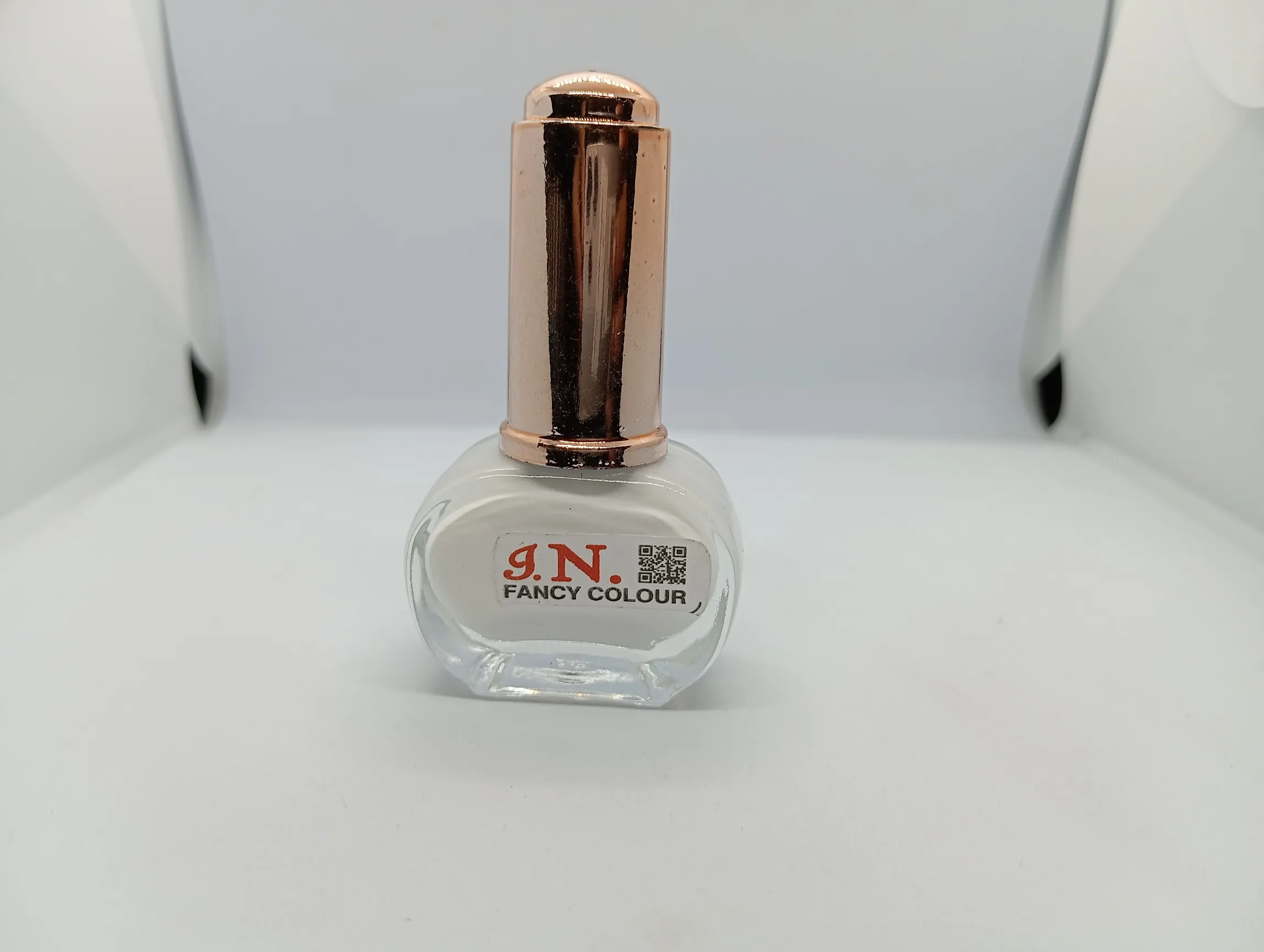 G.N. Fancy Colour Milky White Nail Polish – Soft Glossy Finish
