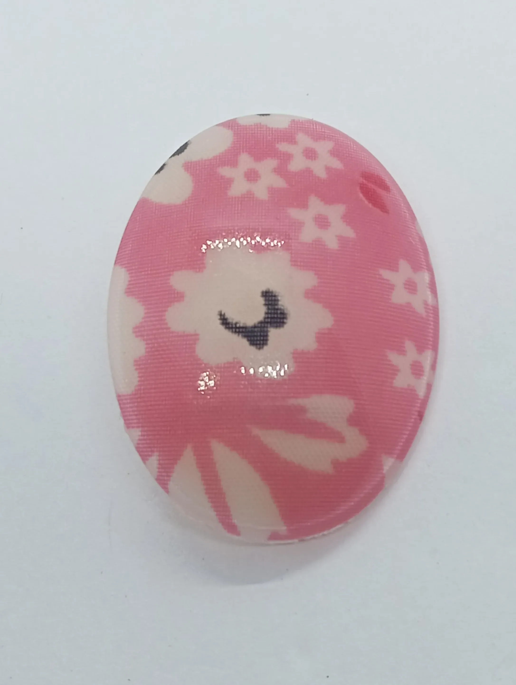 Floral Patterned Button