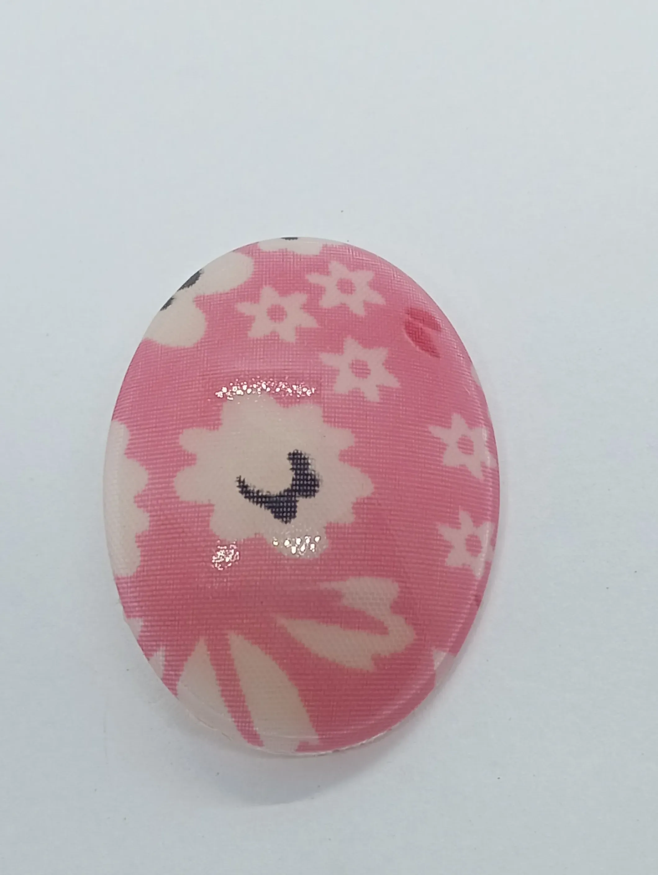 Floral Patterned Button