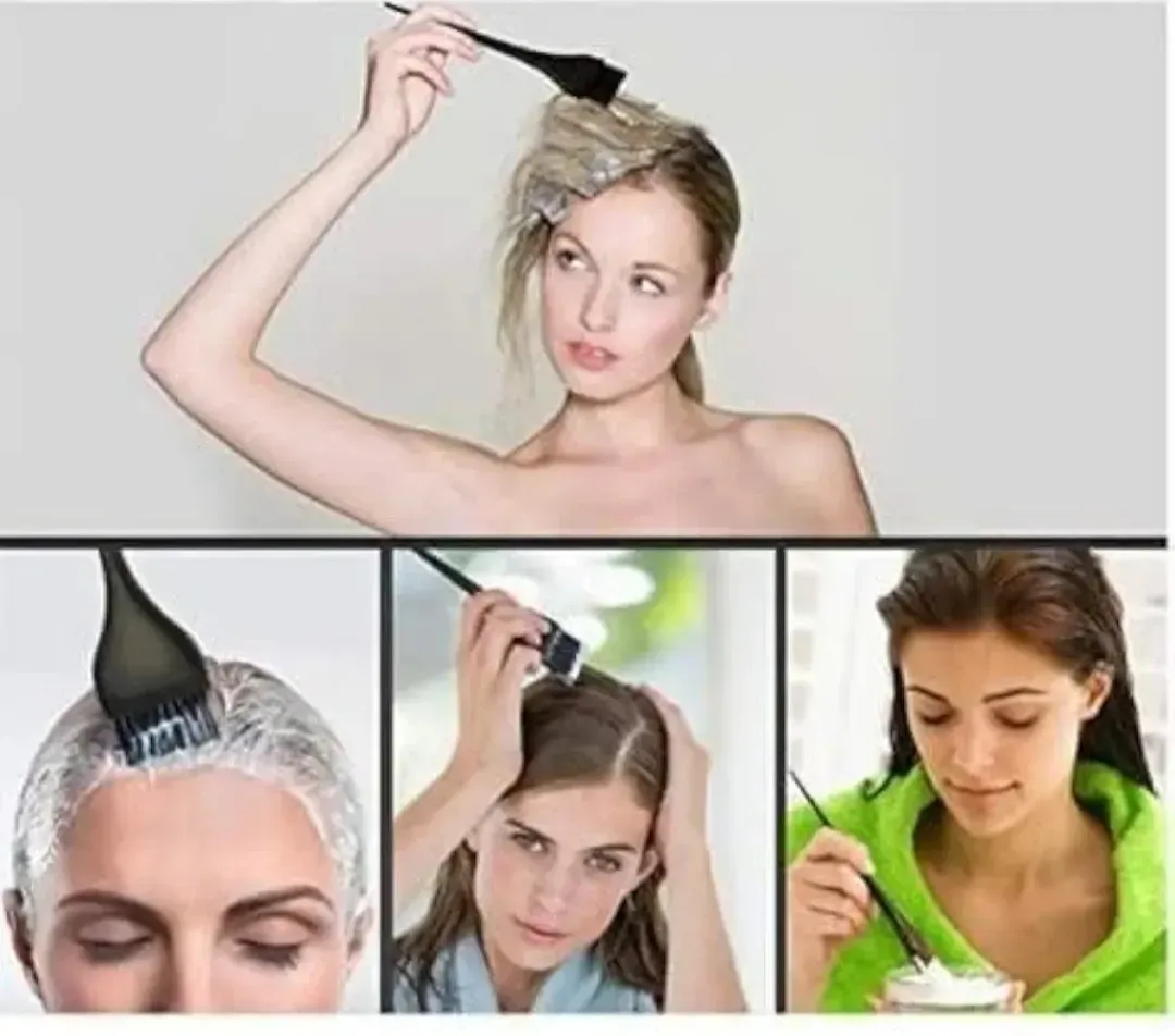Hair Dye Application Brush Set