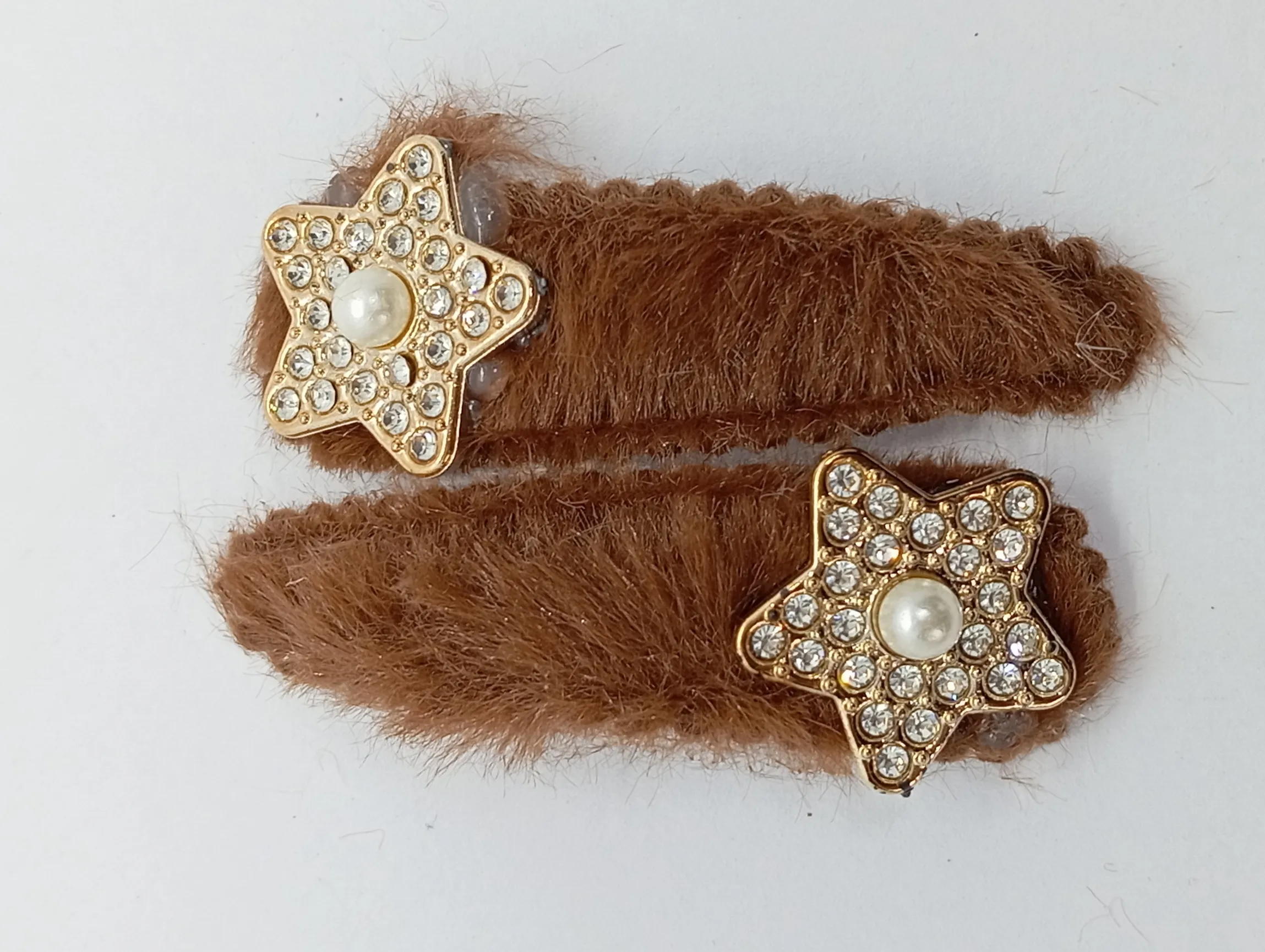 Star Embellished Hair Clips