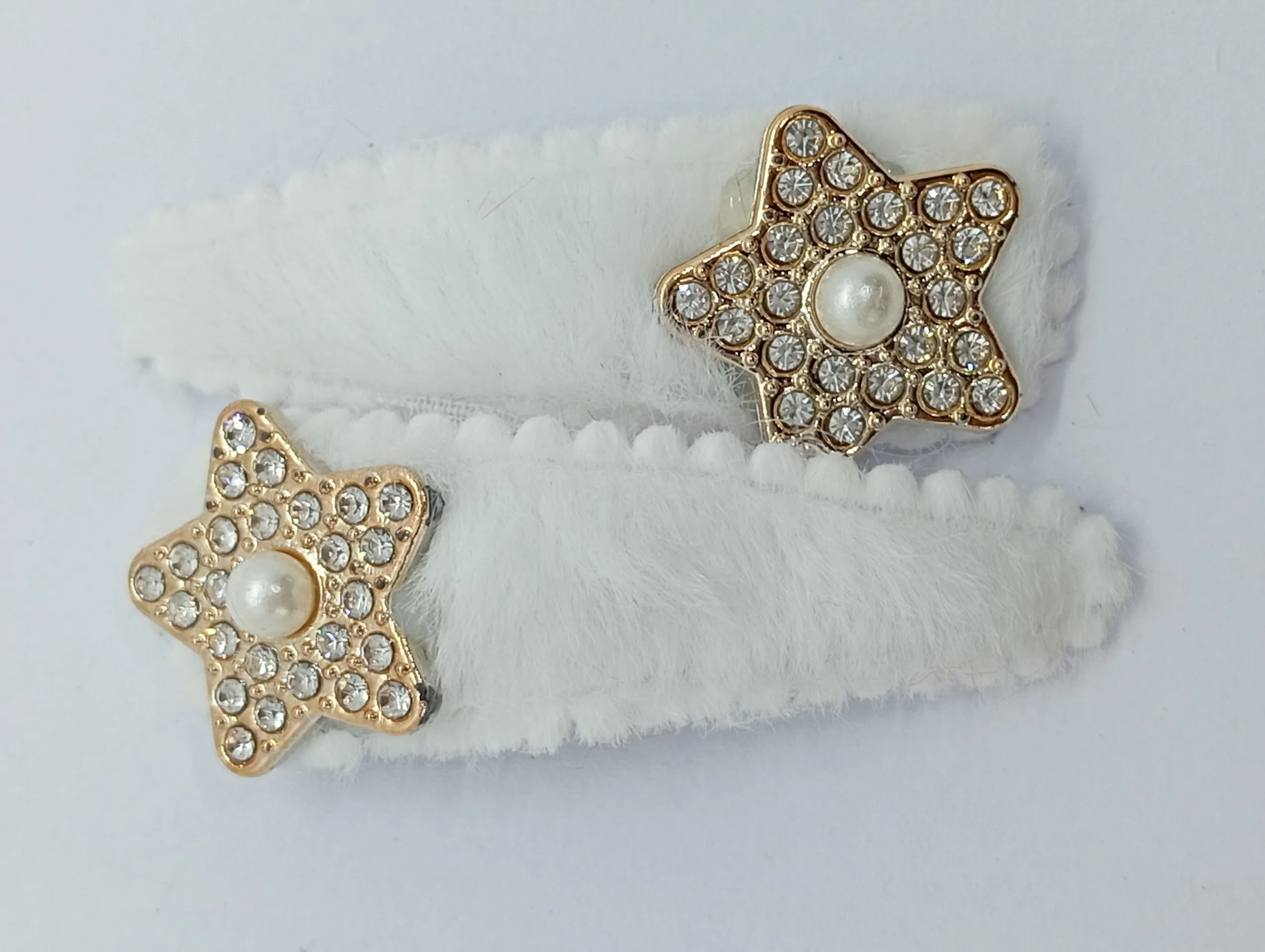 Star Embellished Hair Clips