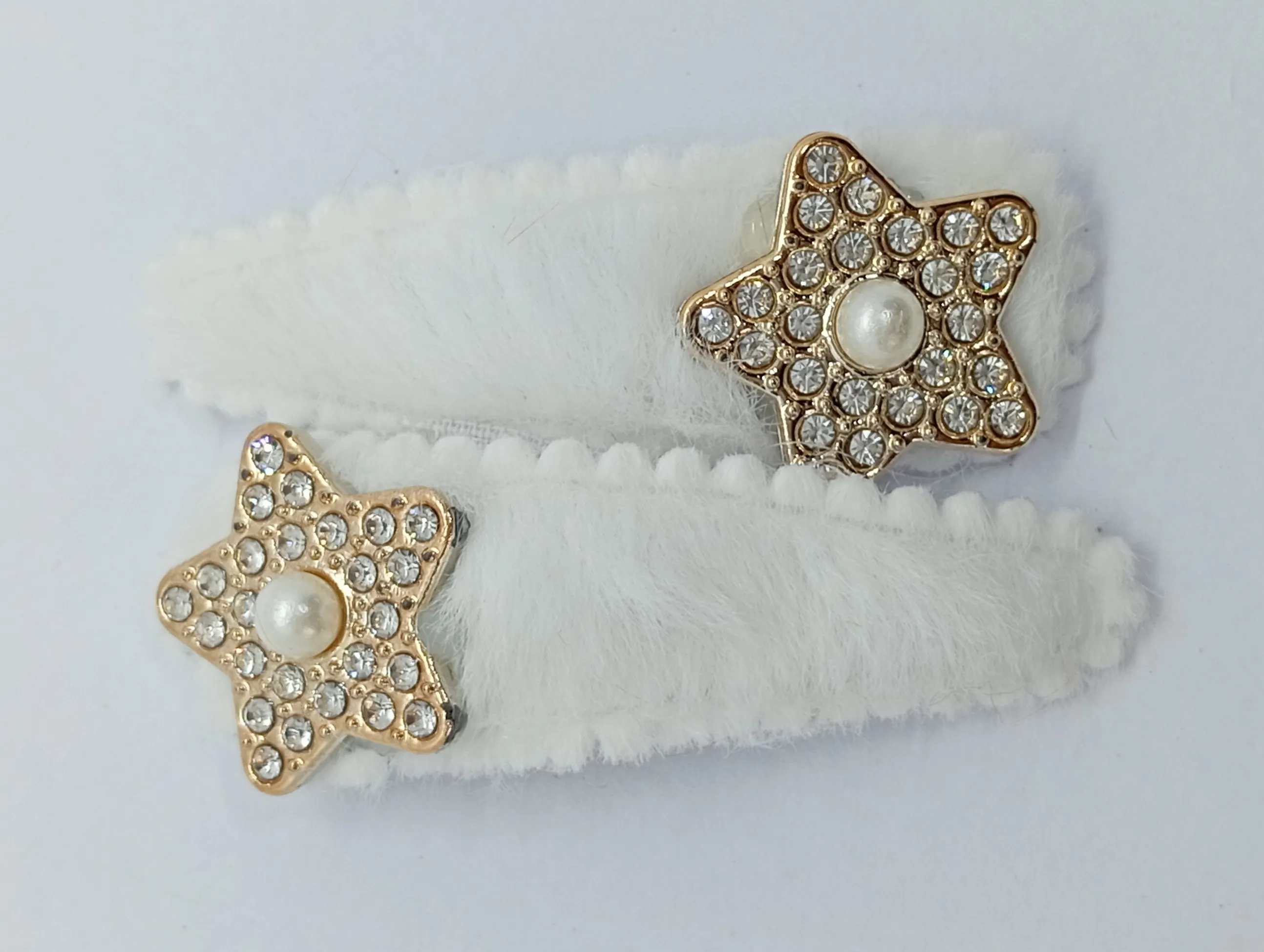 Star Embellished Hair Clips
