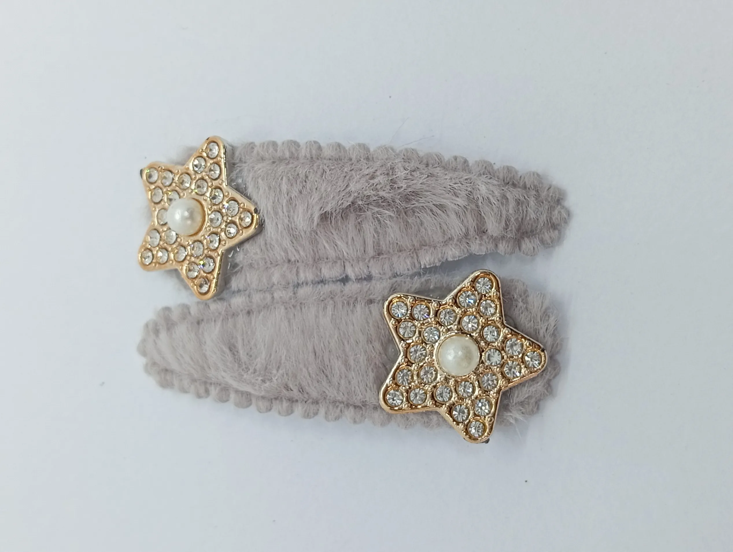 Star Embellished Hair Clips