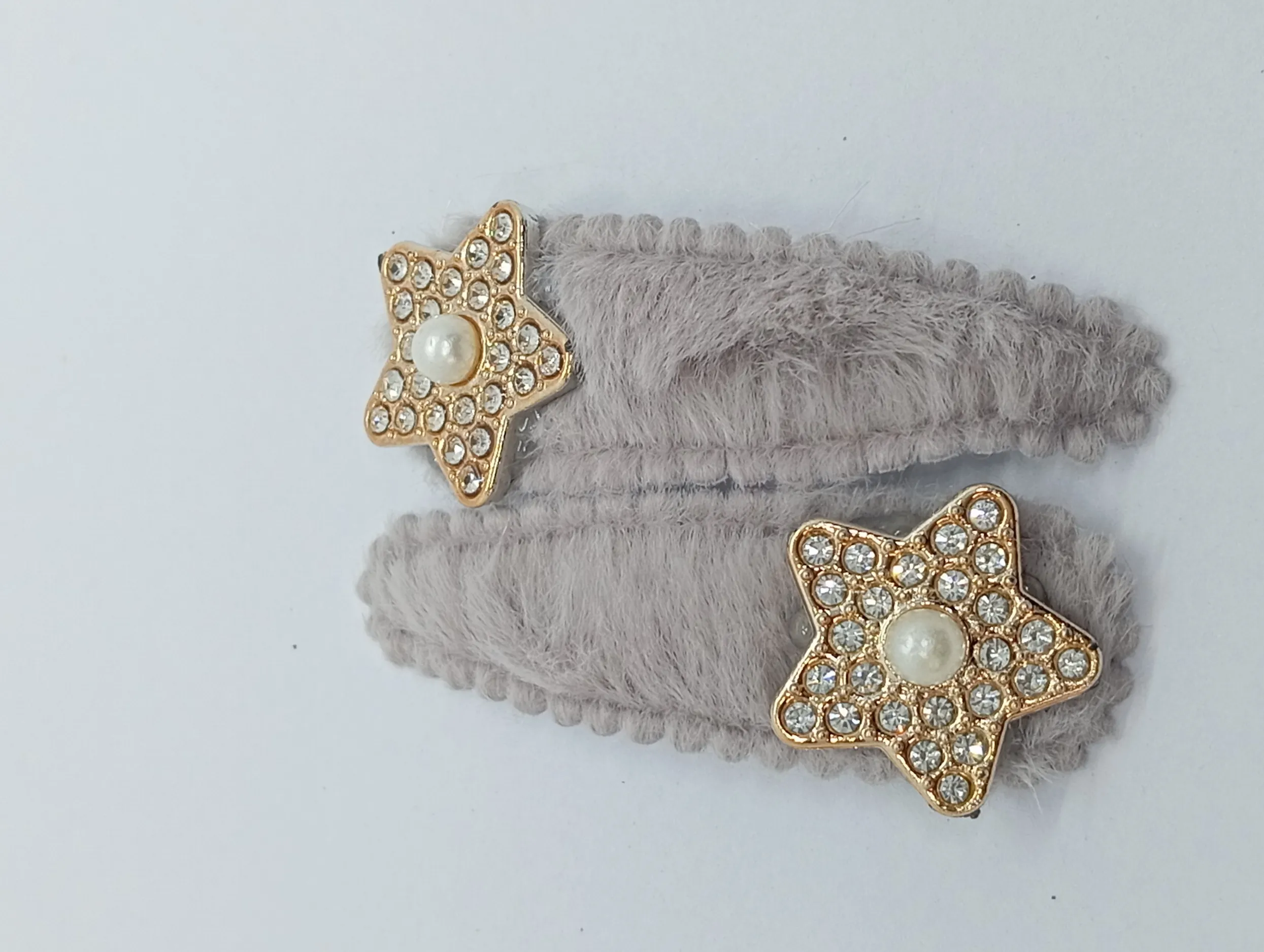 Star Embellished Hair Clips