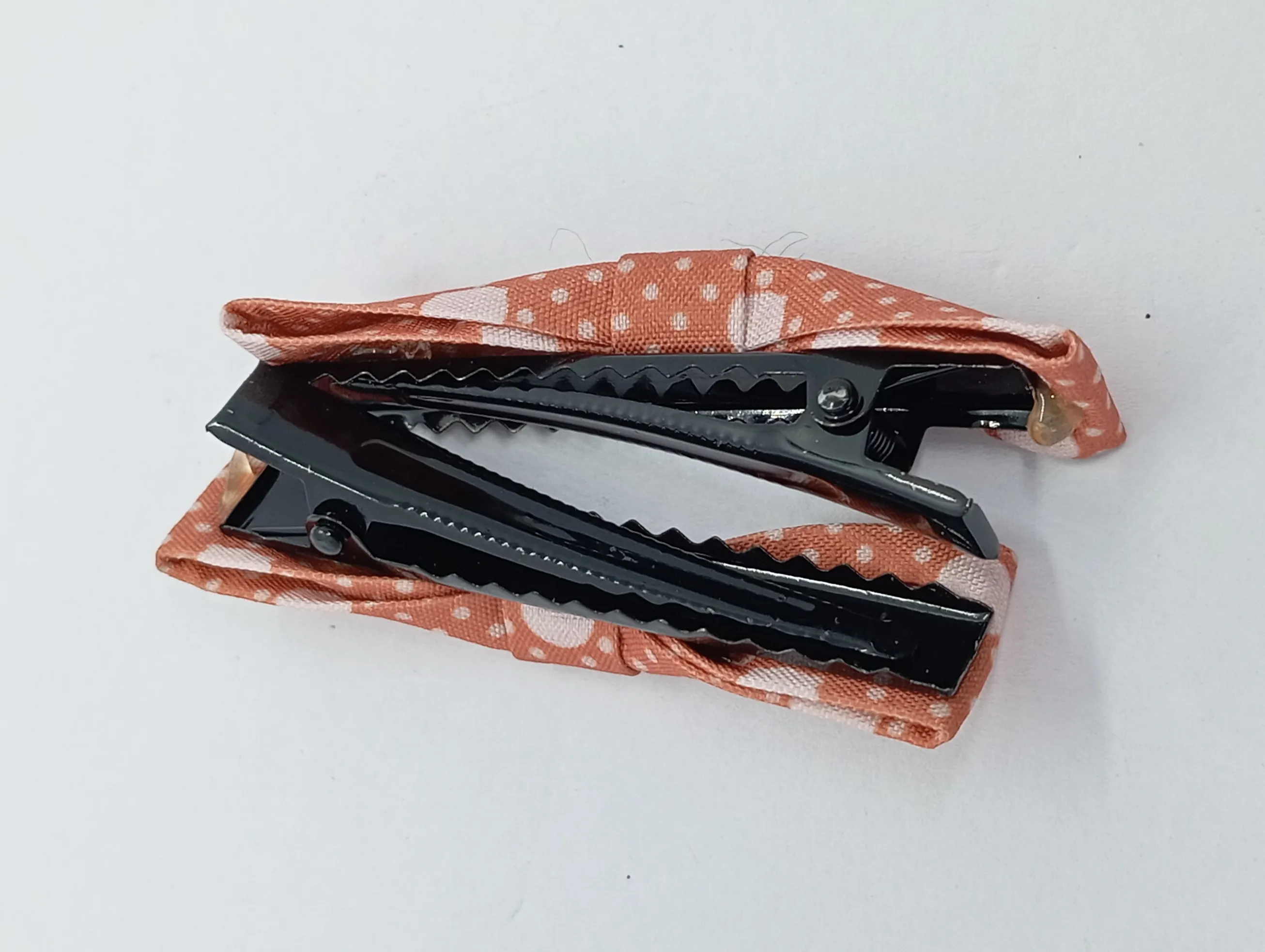Polka Dot Bow Hair Clips