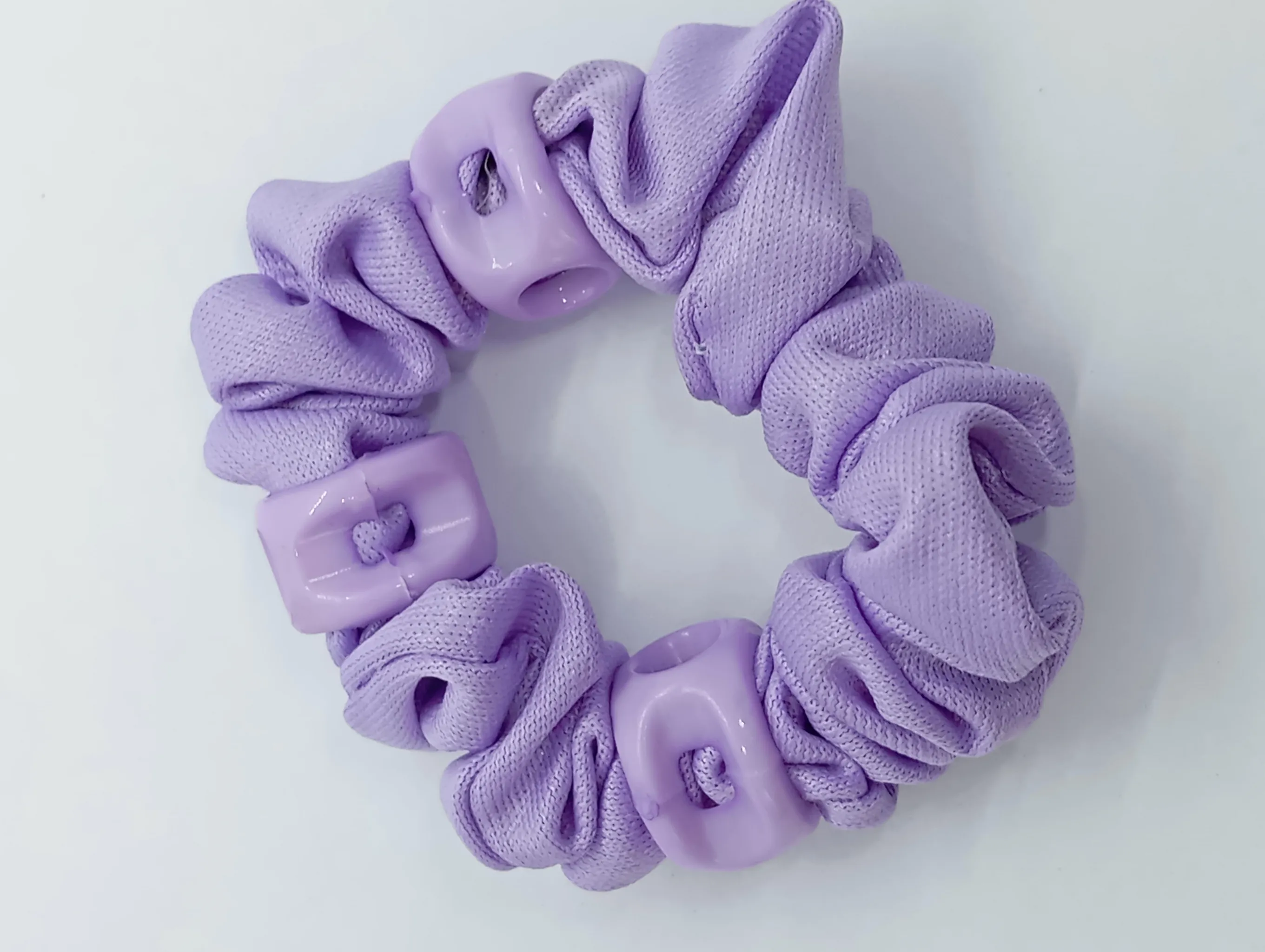 Elastic Hair Scrunchie with Beads