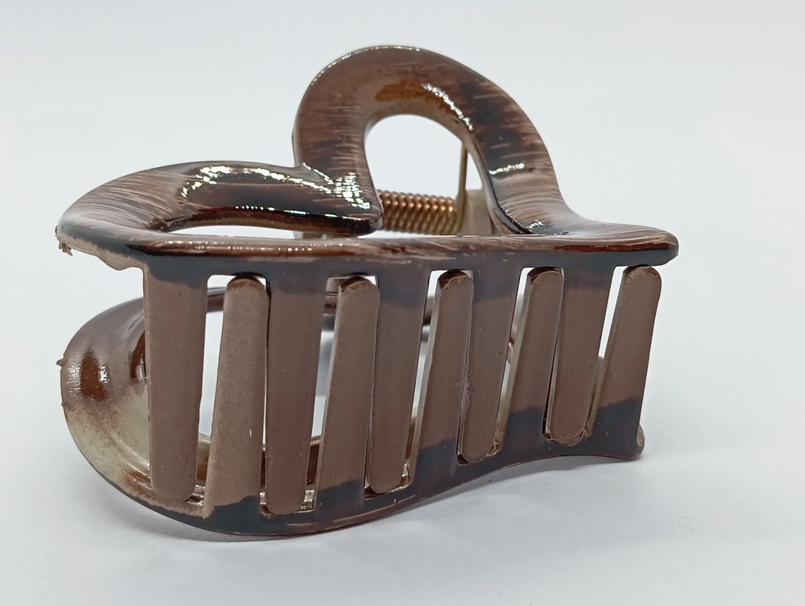 Heart-Shaped Hair Claw Clip