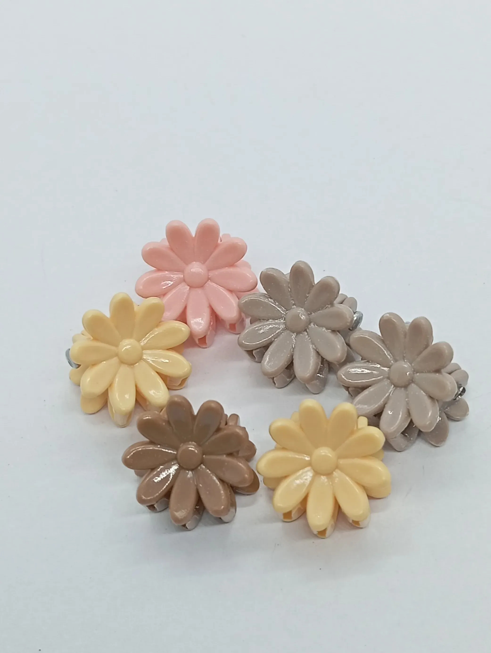 Flower Hair Claw Clips