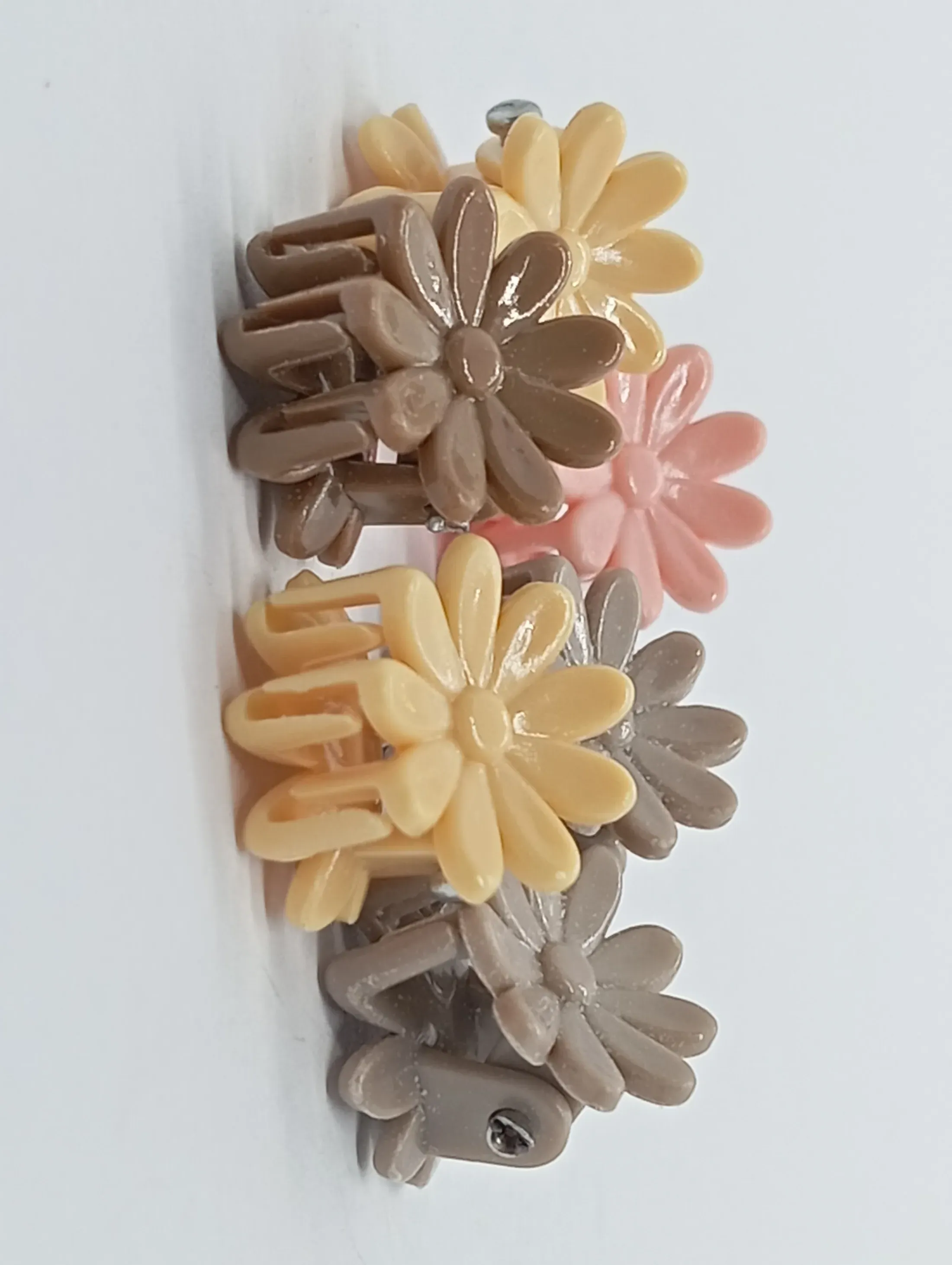 Flower Hair Claw Clips