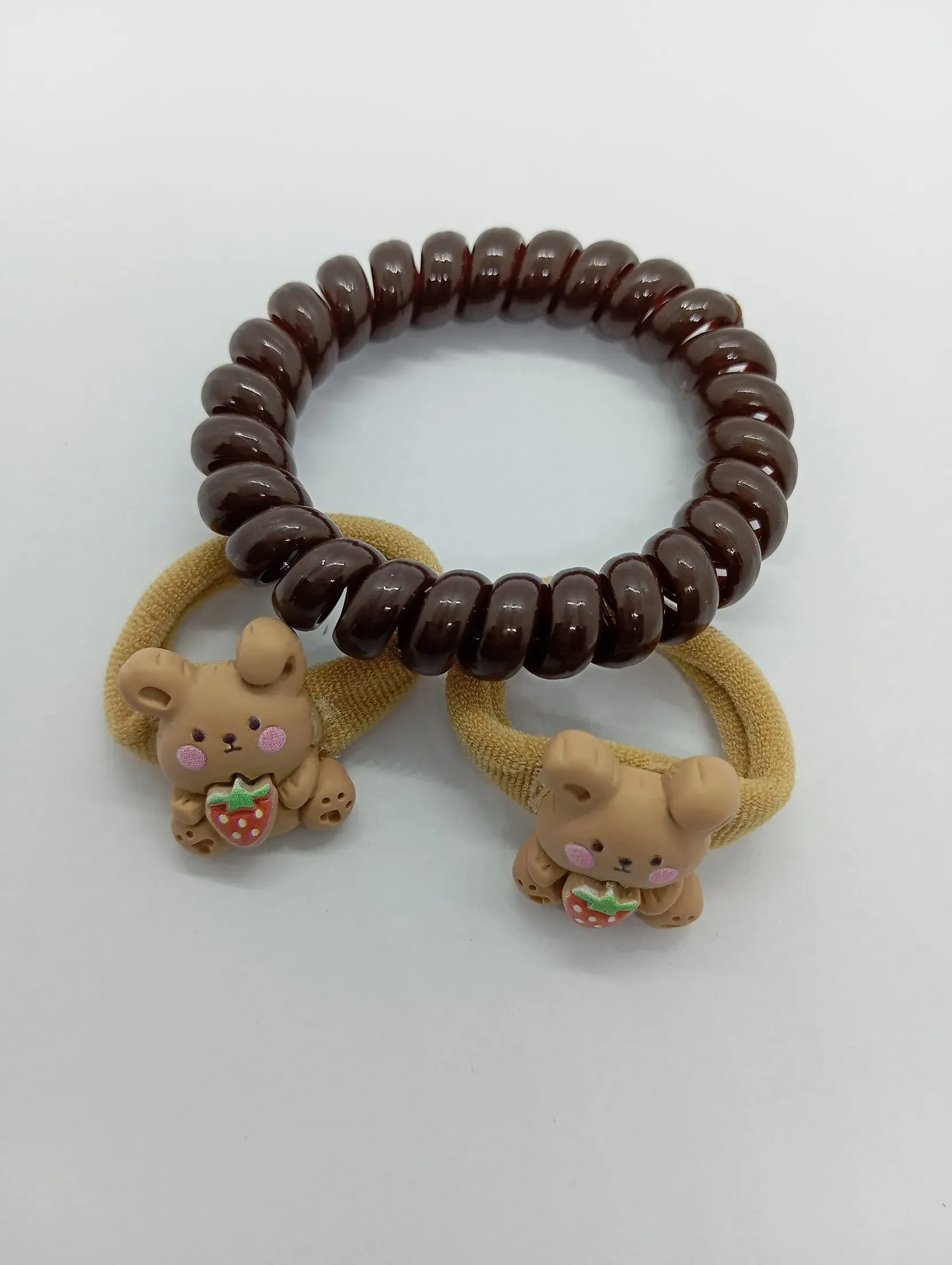 Cute Animal Hair Ties Set