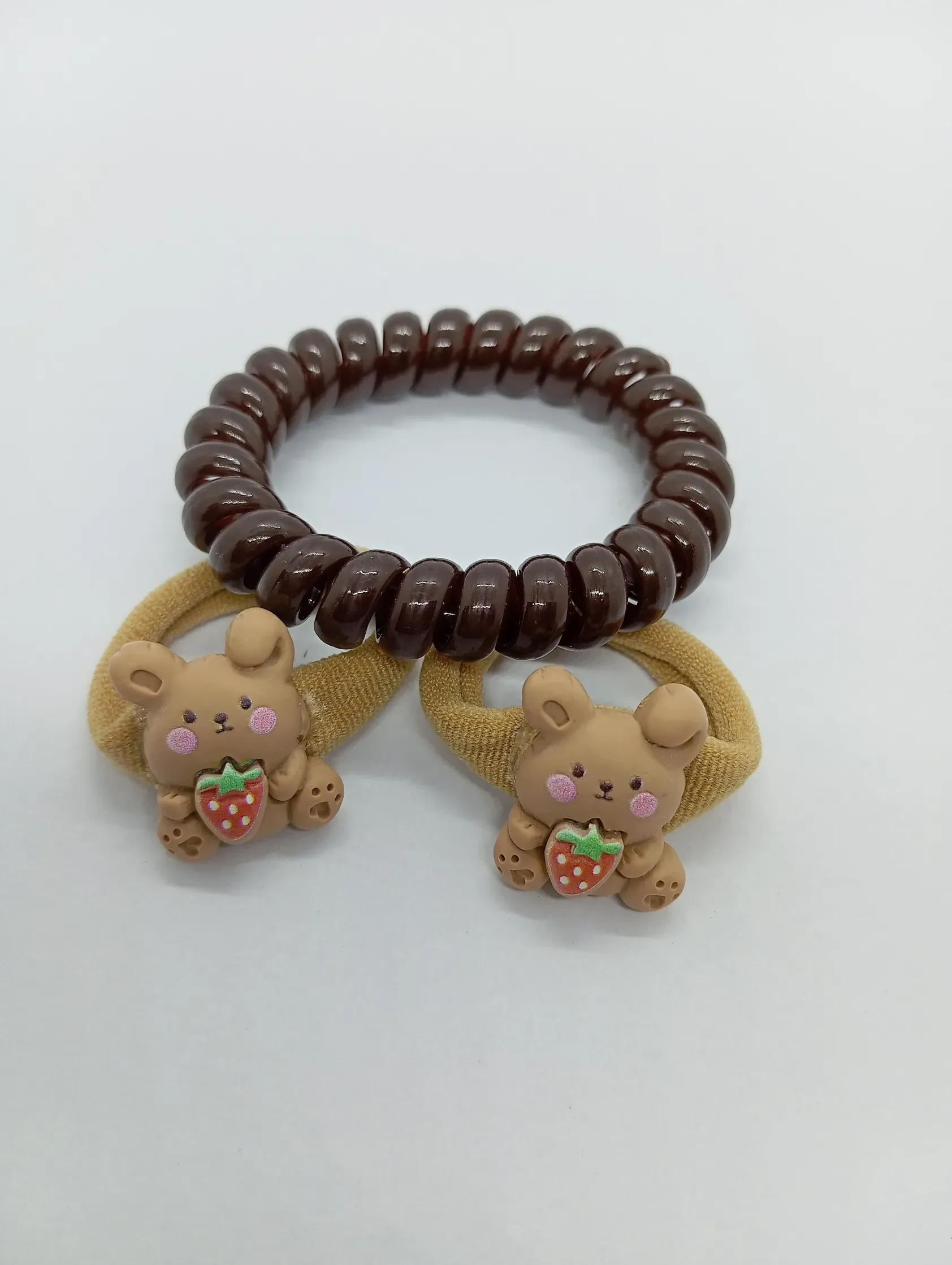 Cute Animal Hair Ties Set