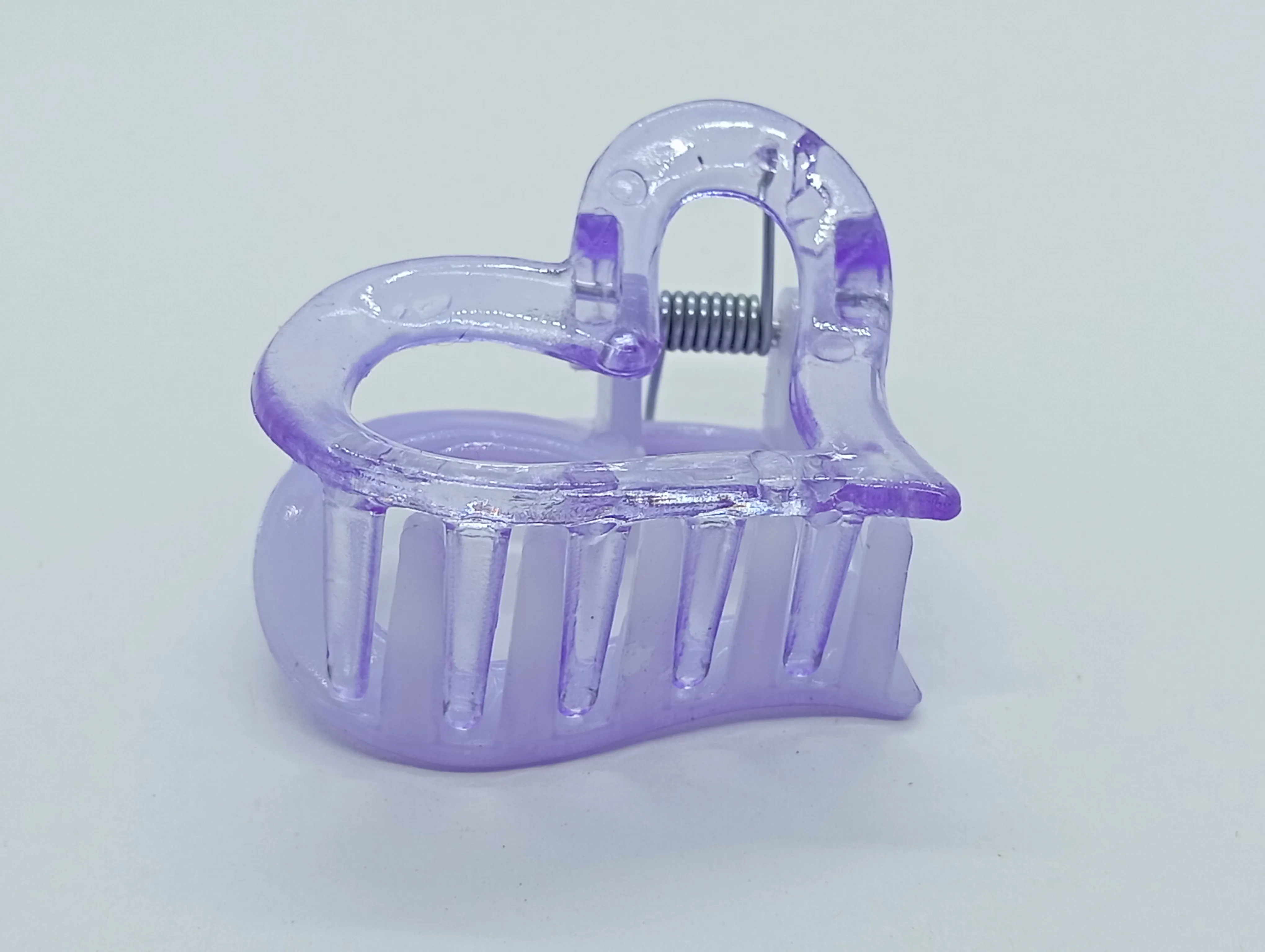 Heart-Shaped Hair Claw Clip