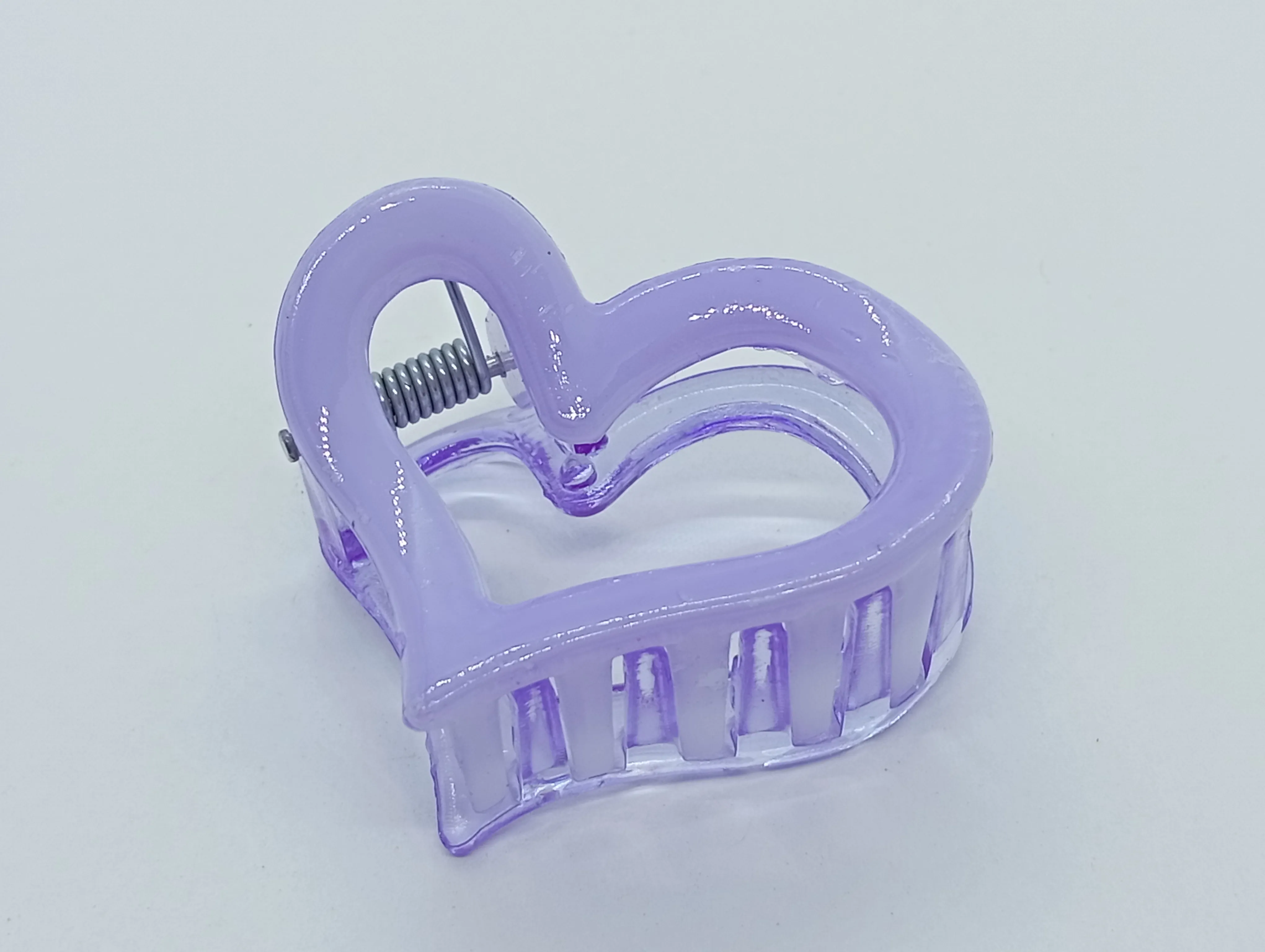 Heart-Shaped Hair Claw Clip