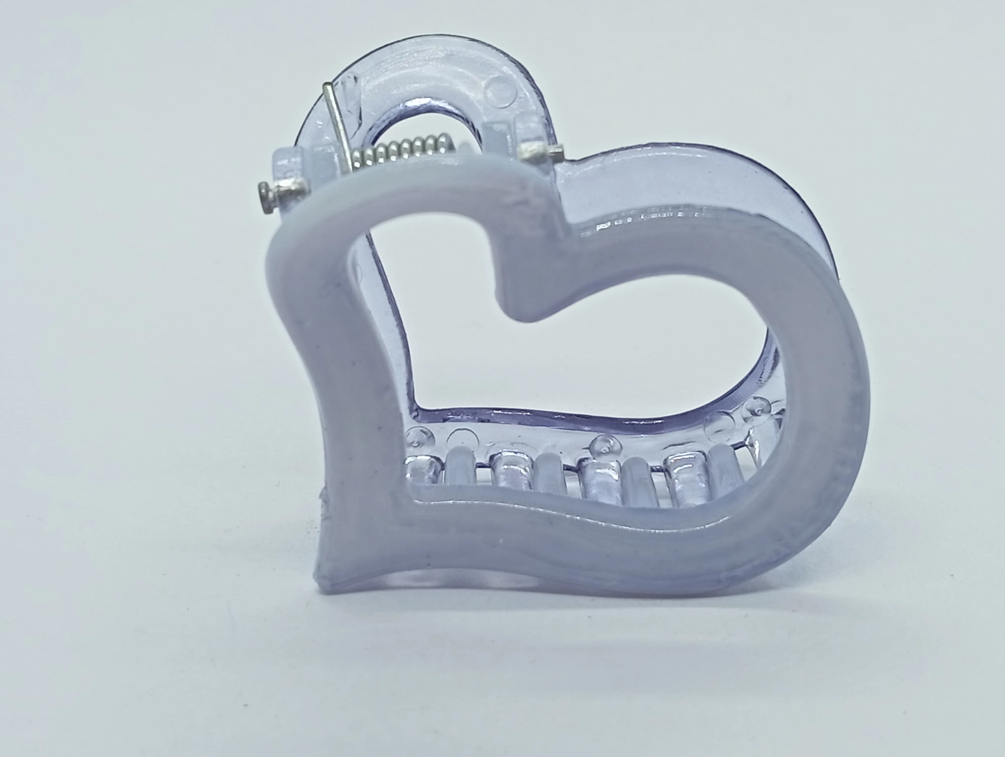 Heart-Shaped Hair Claw Clip