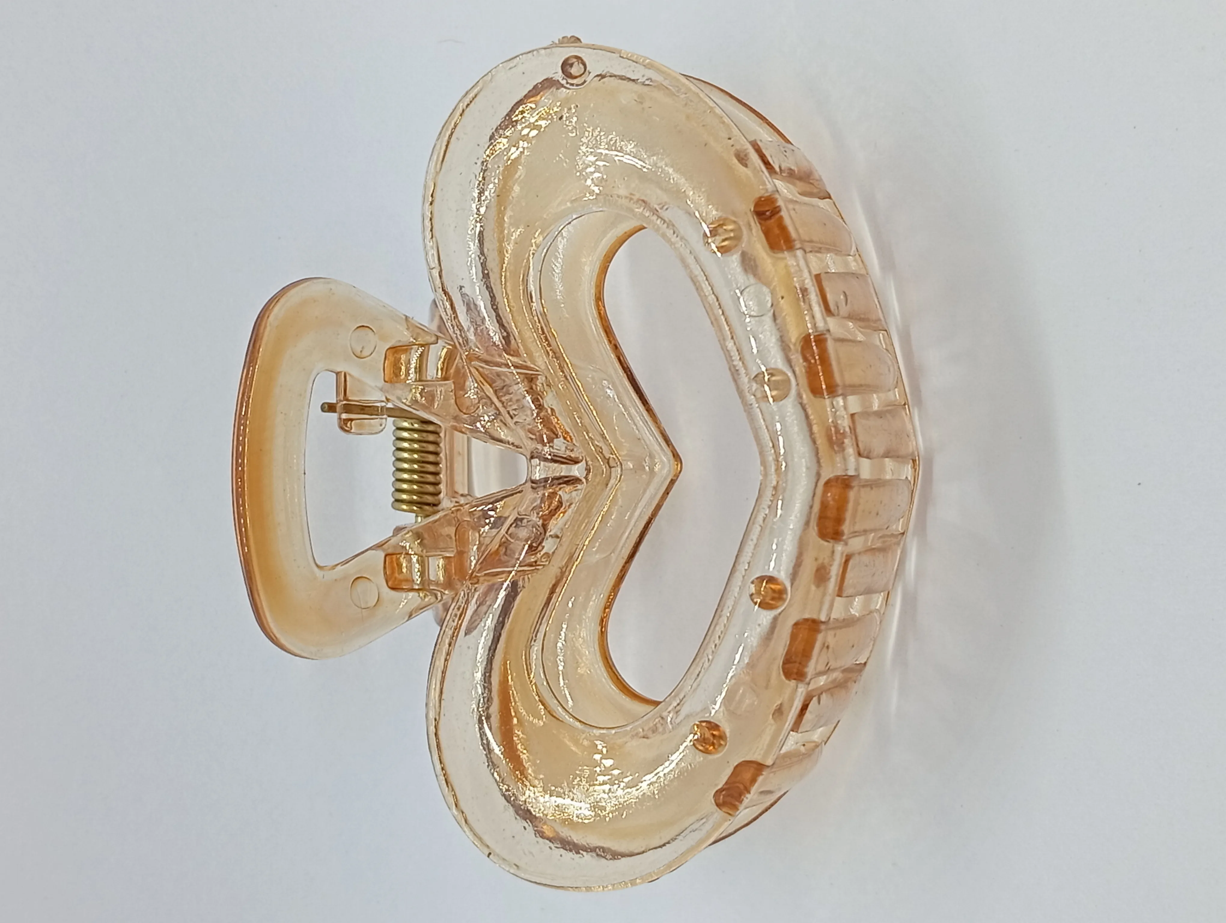 Heart-Shaped Hair Claw Clip