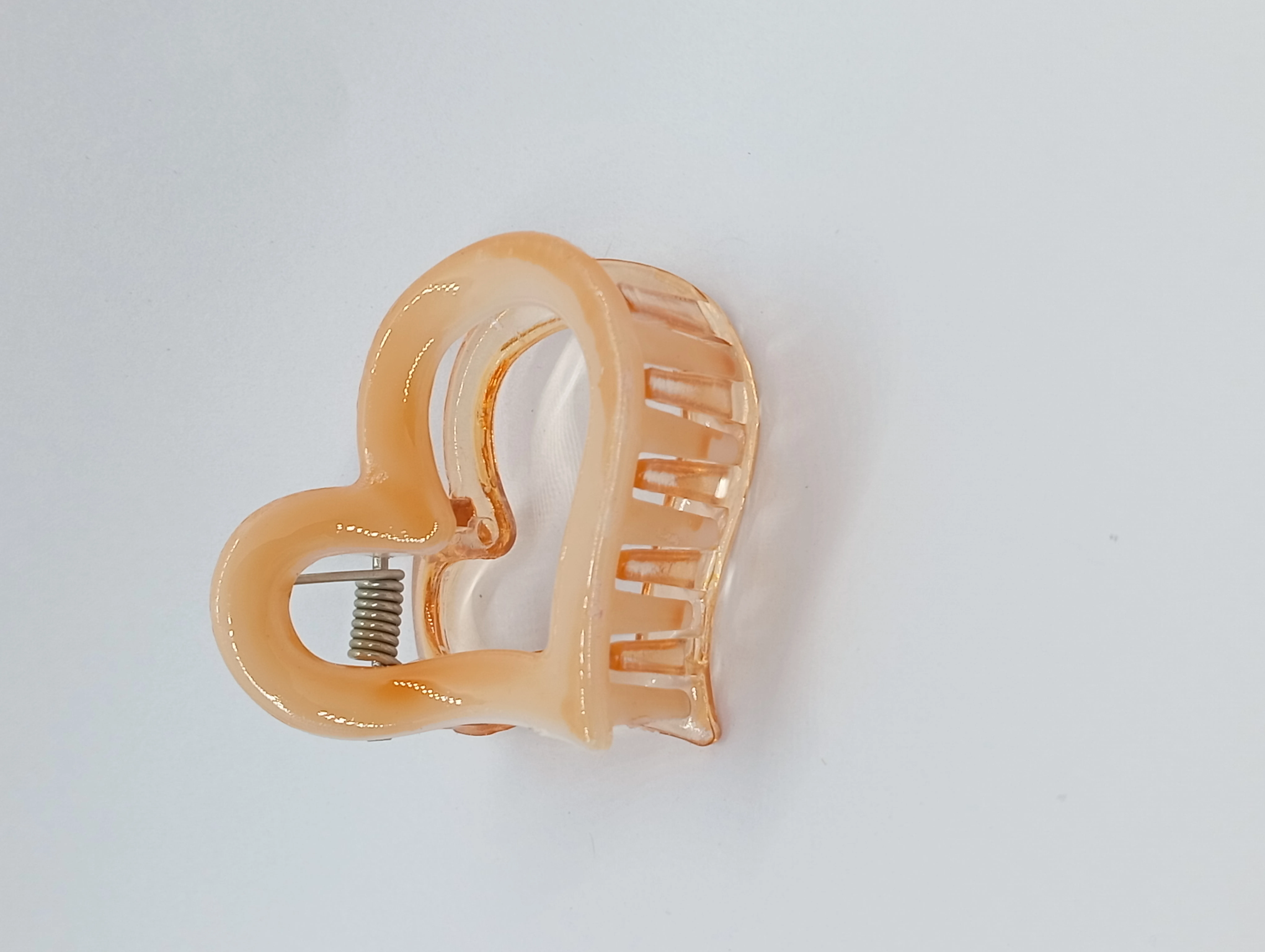 Heart-Shaped Hair Claw Clip