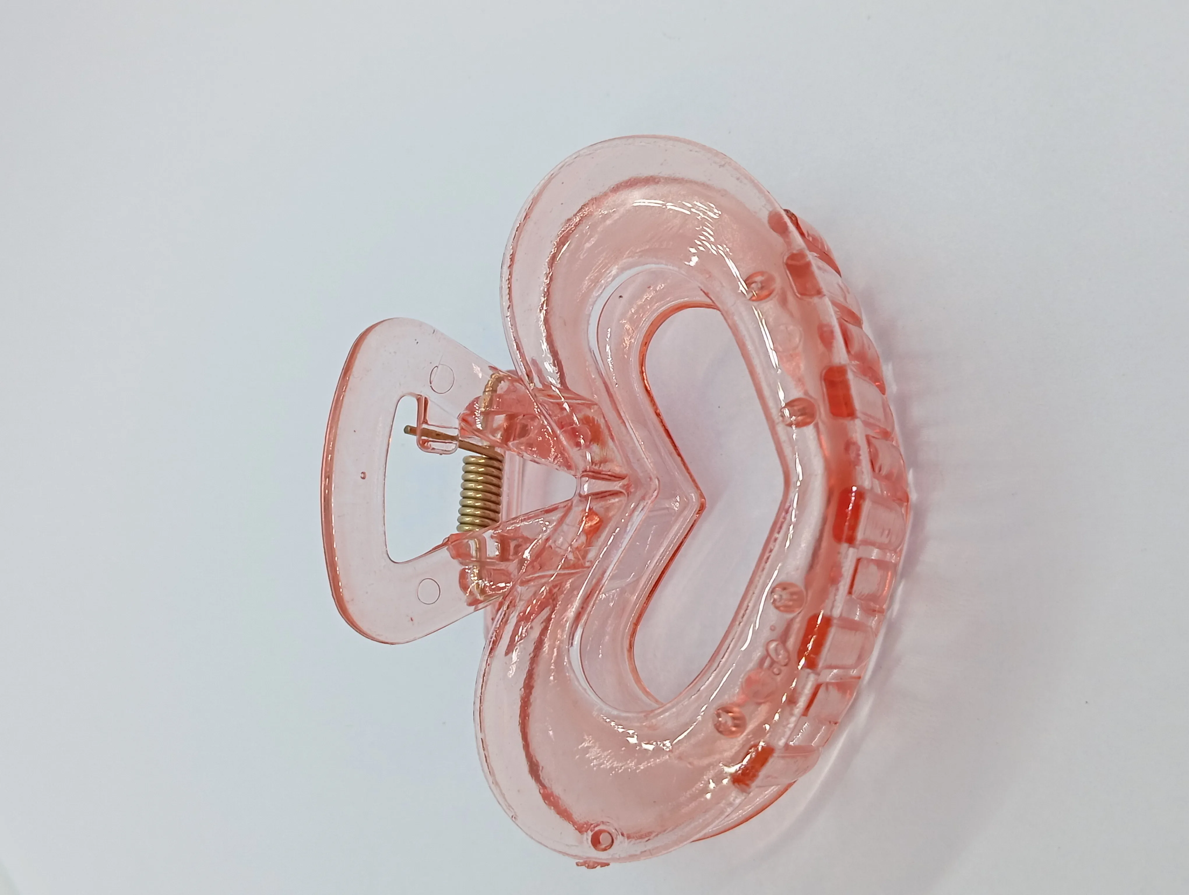 Heart-Shaped Hair Claw Clip